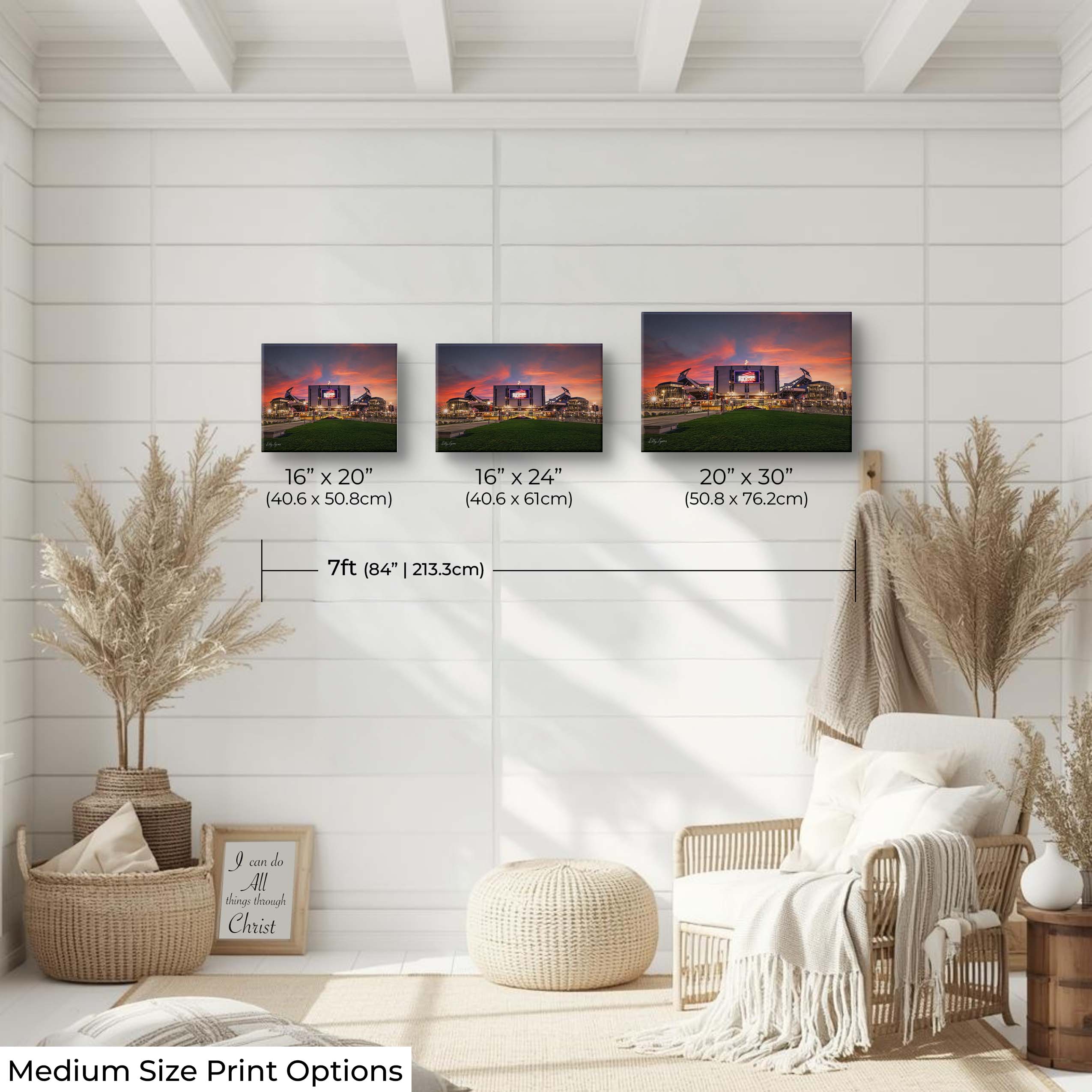 Empower Field Print – Denver Broncos Stadium Mile High Wall Decor