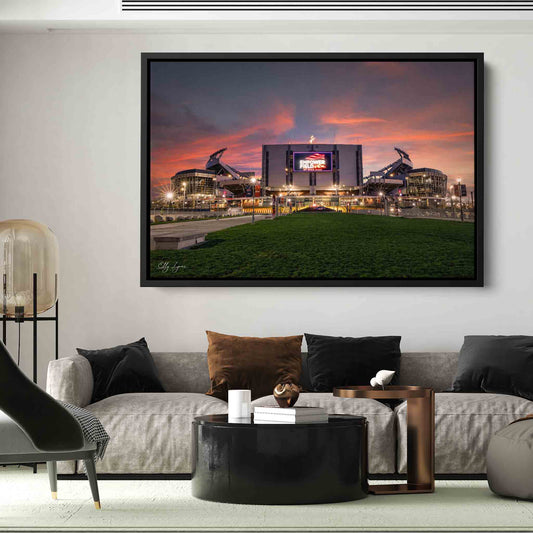 Empower Field Wall Art – Denver Broncos Stadium Panoramic Print in Mile High