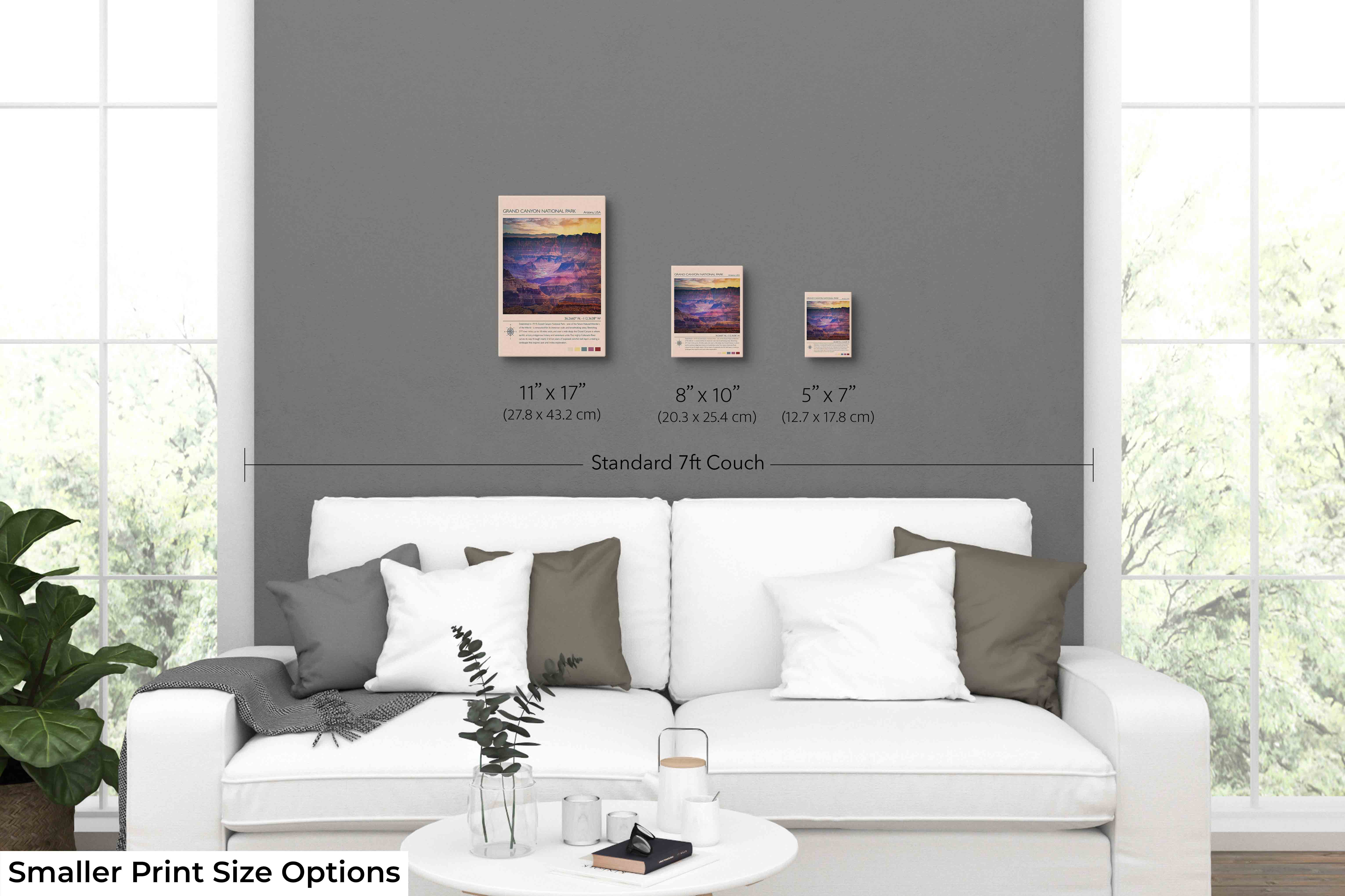 Grand Canyon National Park Poster - Arizona Travel Art Colorado River