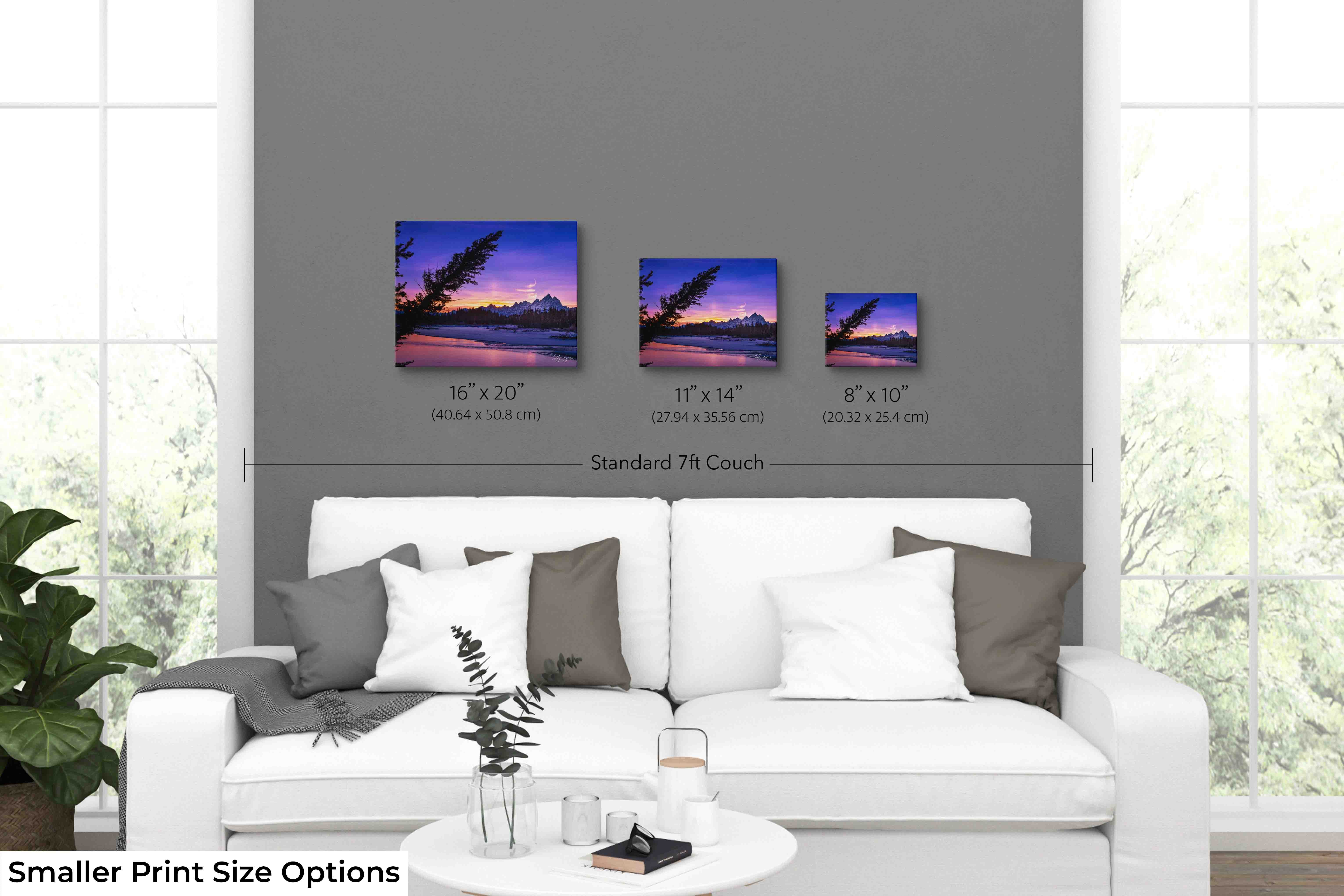 “Twilight Majesty" - Grand Teton Reflections Fine Art Print