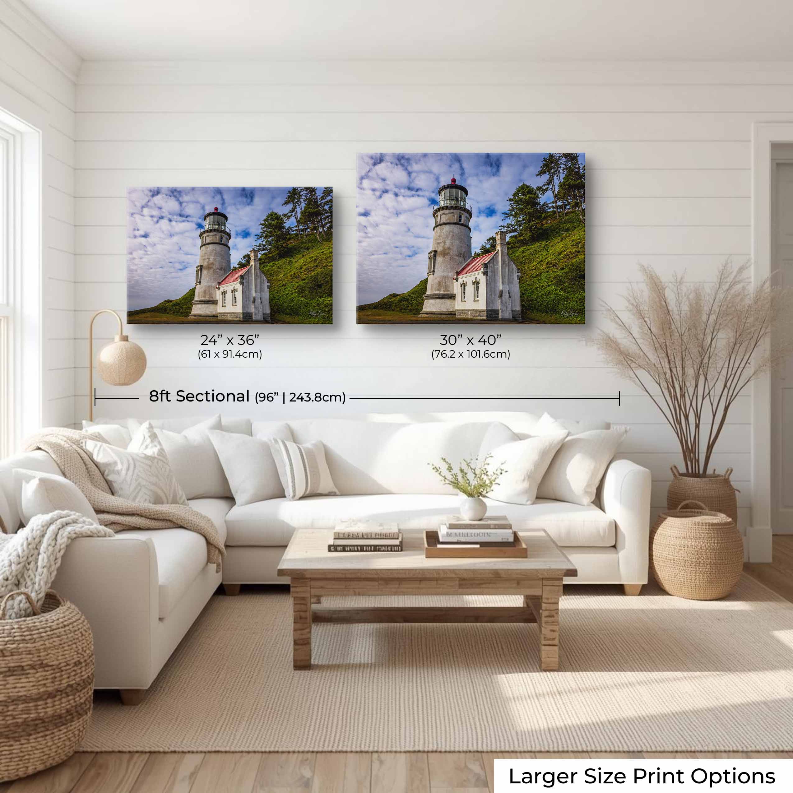 “Ever Watchful” – Lighthouse Wall Art from the Oregon Coast
