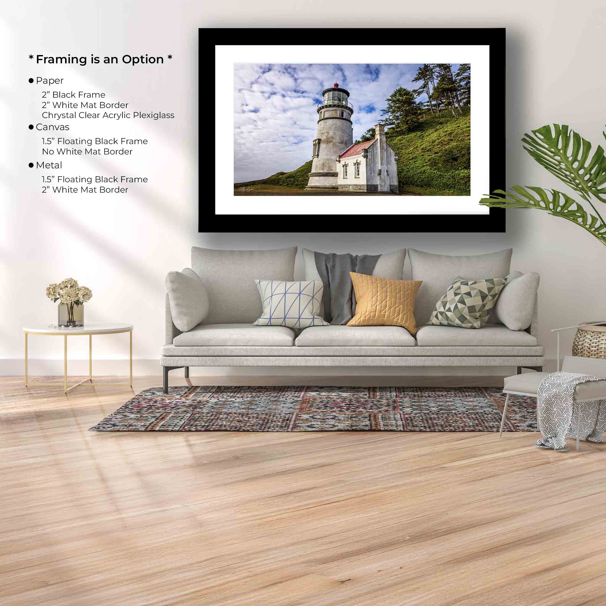 “Ever Watchful” – Lighthouse Wall Art from the Oregon Coast