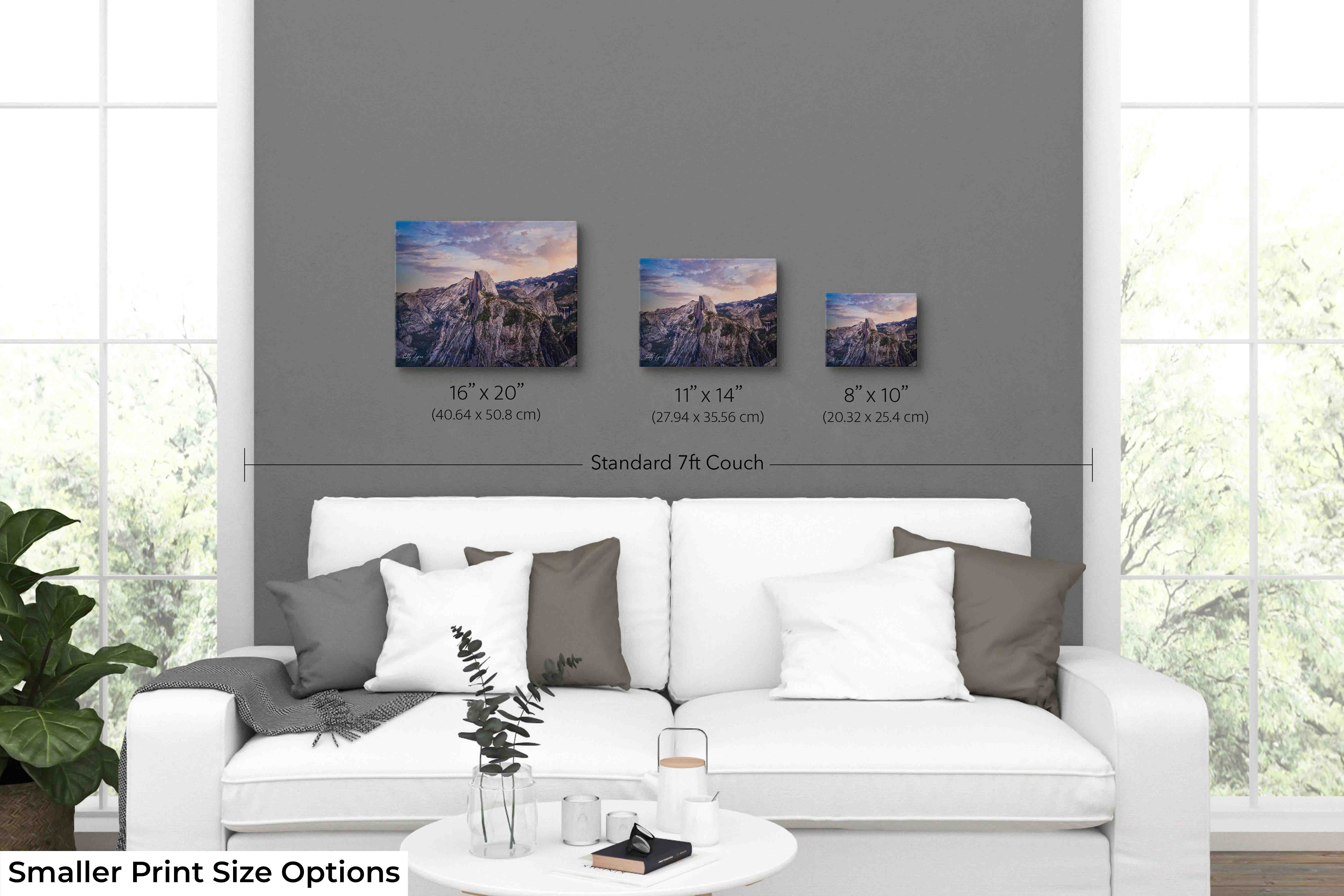 "Where Heaven Touches Granite" – Half Dome Yosemite National Park Fine Art Print
