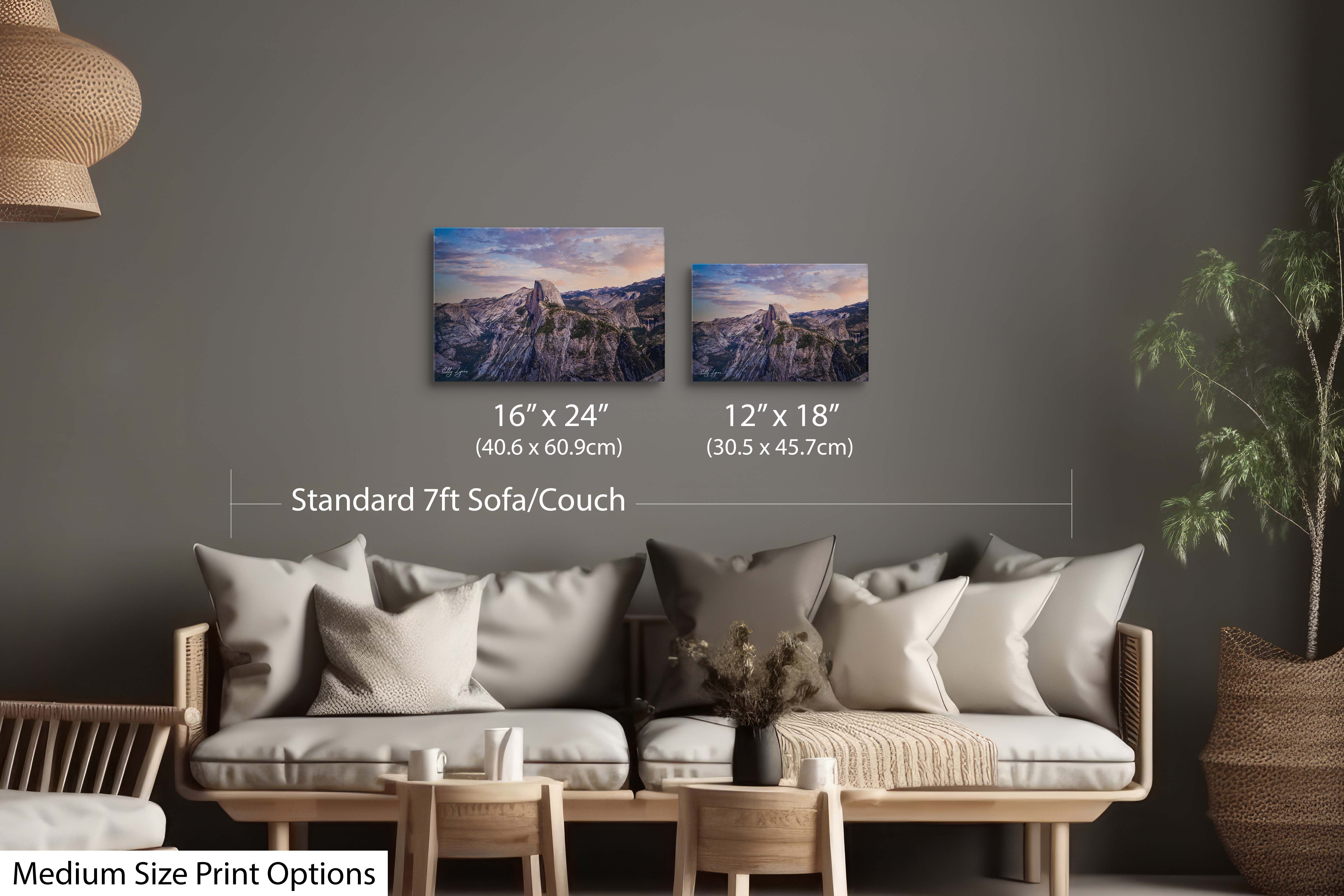 "Where Heaven Touches Granite" – Half Dome Yosemite National Park Fine Art Print