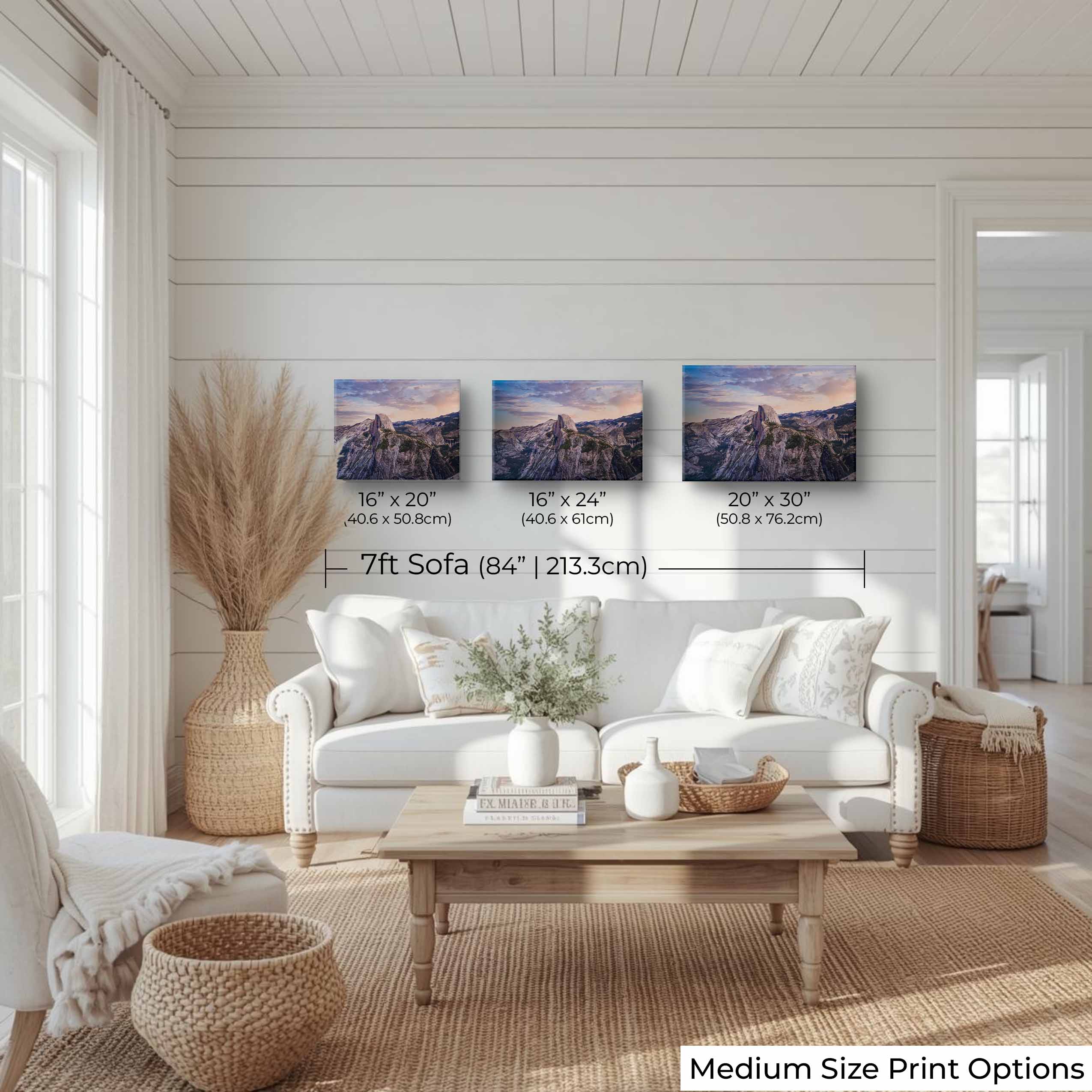 Half Dome Yosemite National Park Sunrise Print - "Where Heaven Touches Granite"