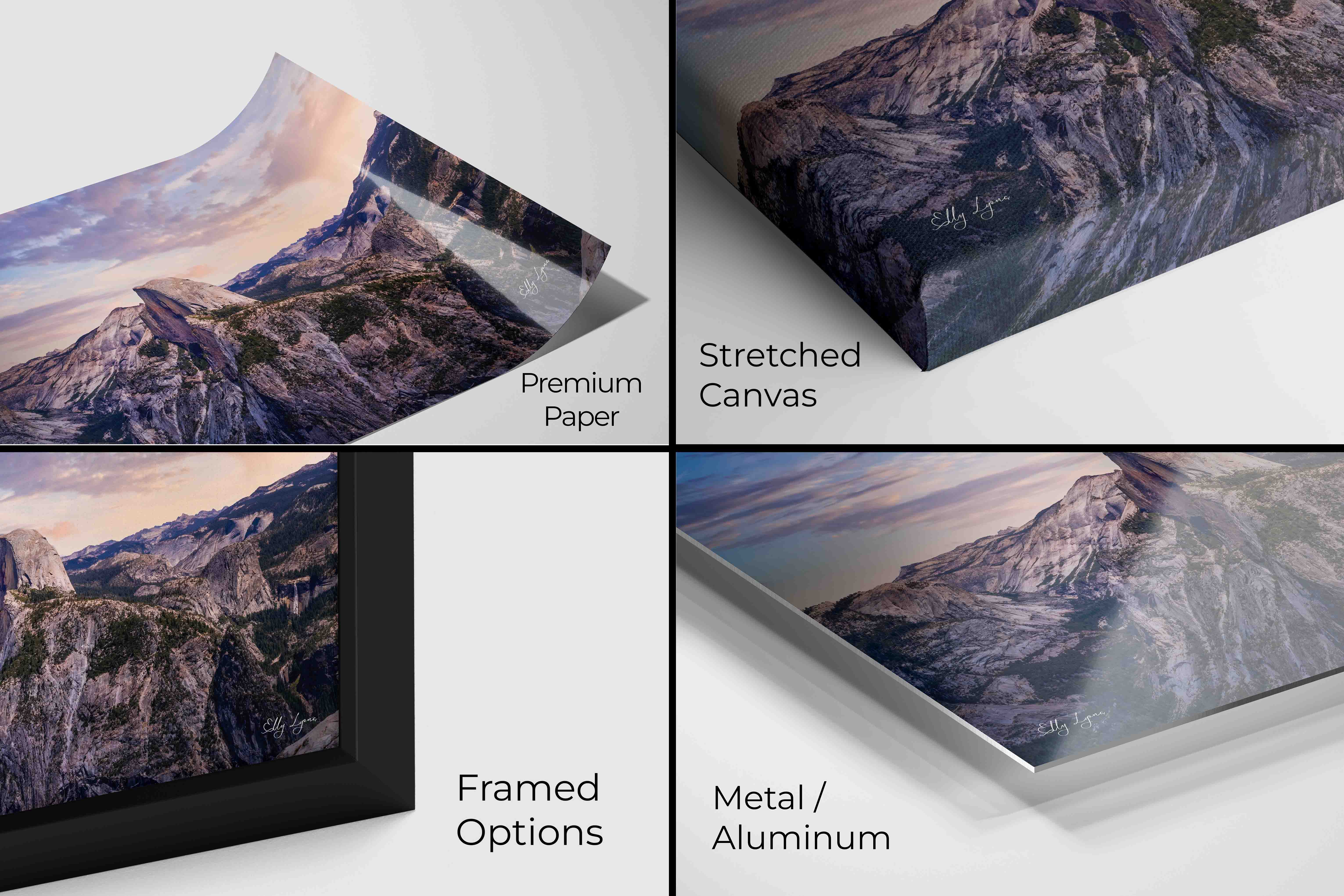 "Where Heaven Touches Granite" – Half Dome Yosemite National Park Fine Art Print