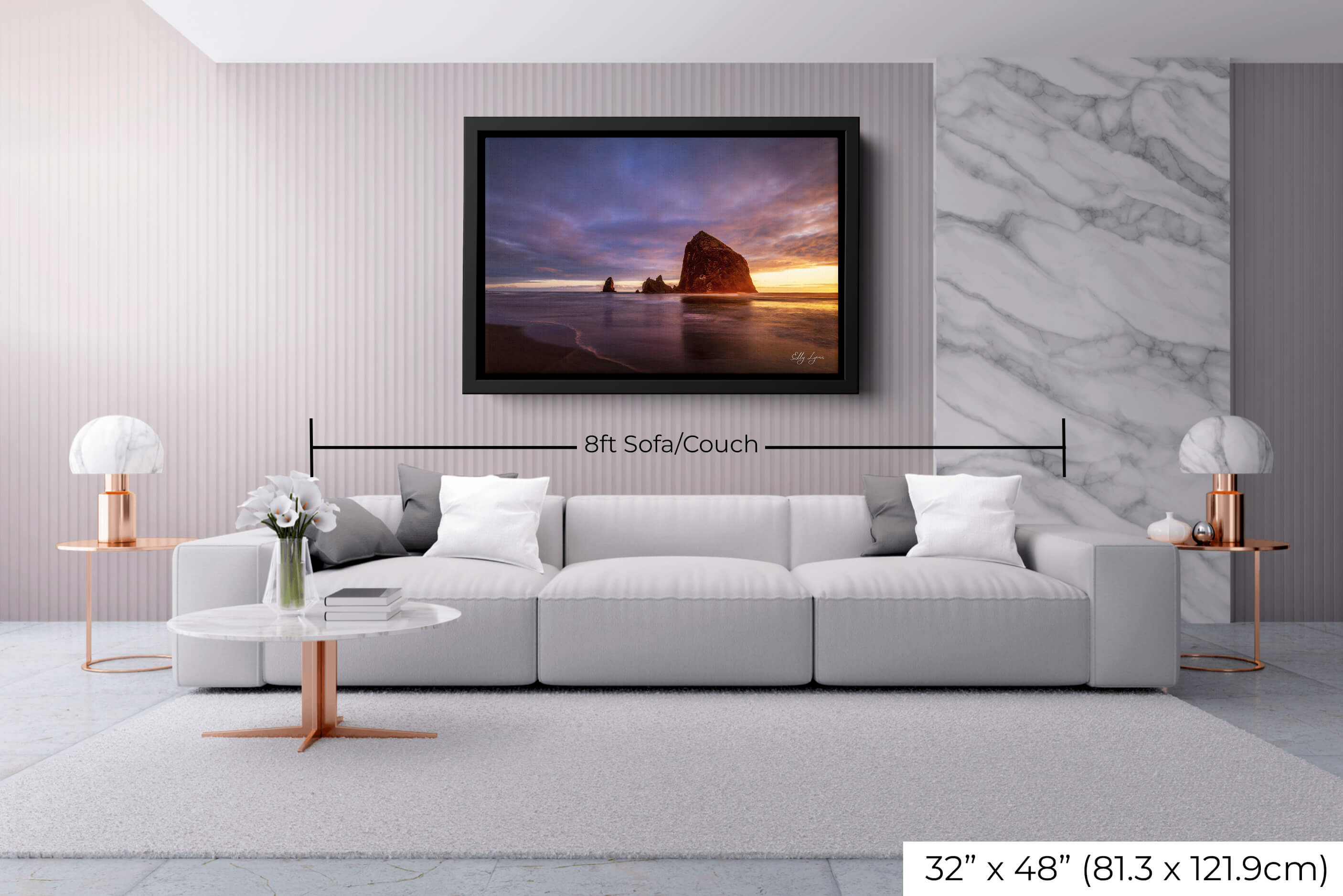 Cannon Beach Sunset Print – Limited Edition Fine Art Photography | Rustic Home Wall Art