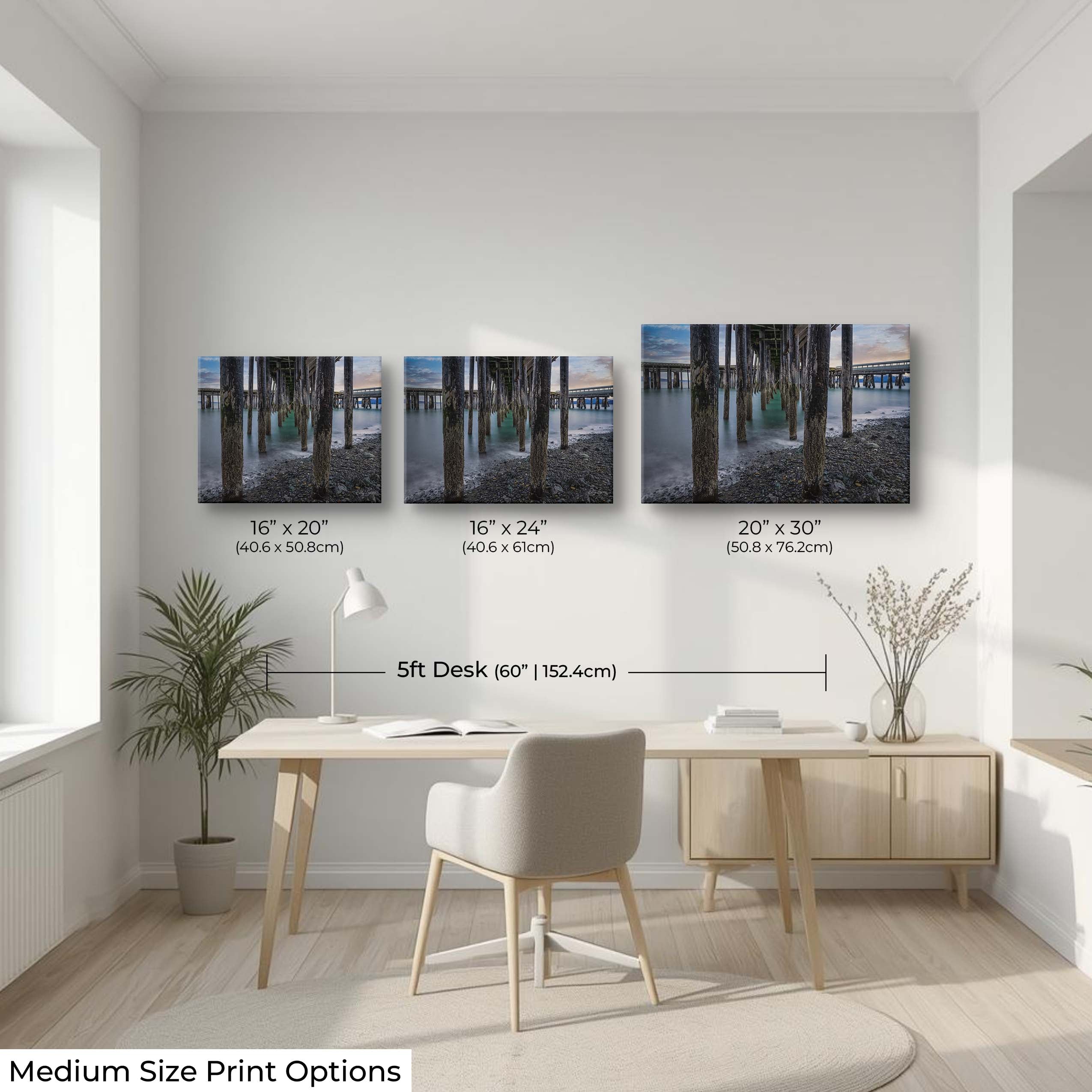 Homer Spit Pier Fine Art Print – Alaska Coastal Wall Decor