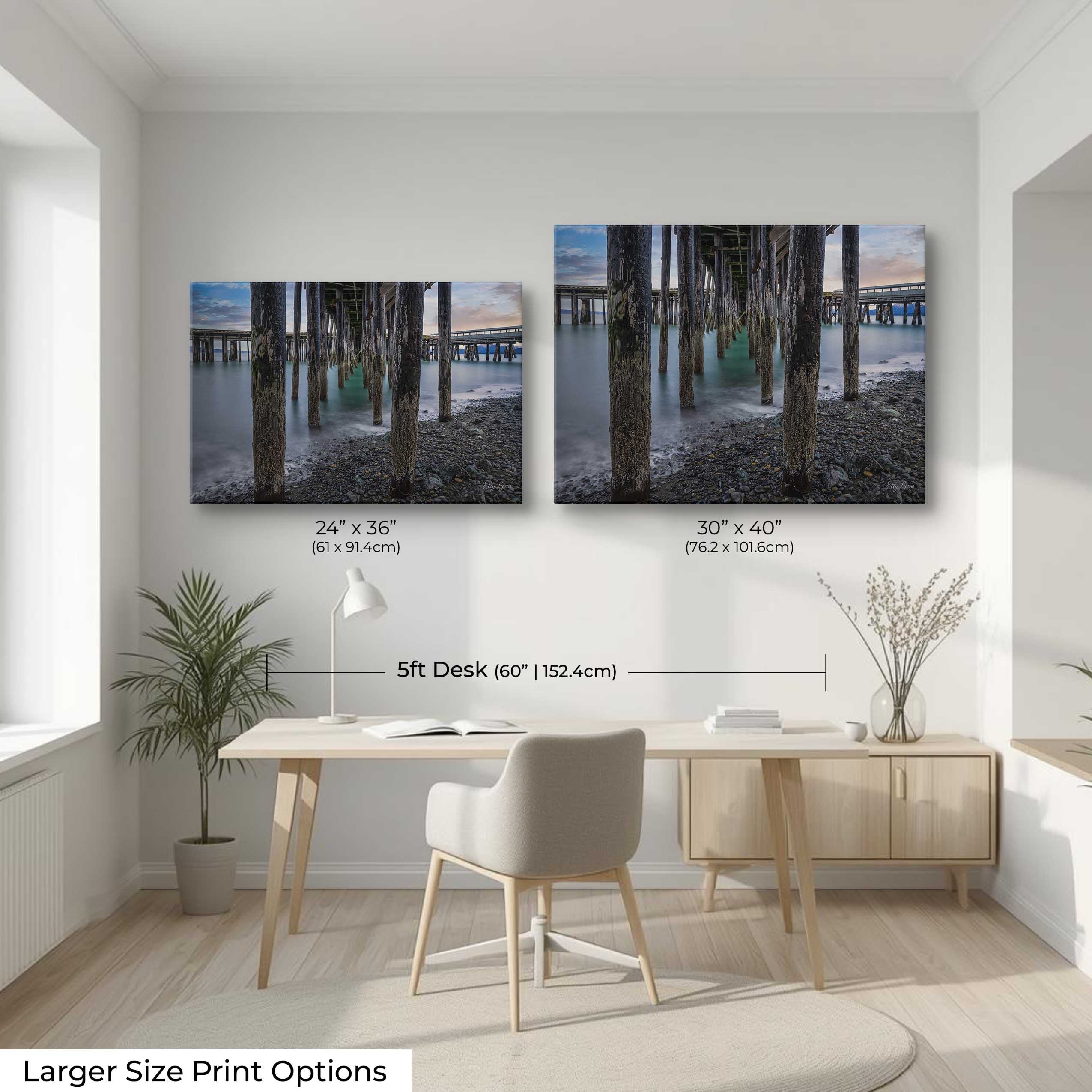 Homer Spit Pier Fine Art Print – Alaska Coastal Wall Decor