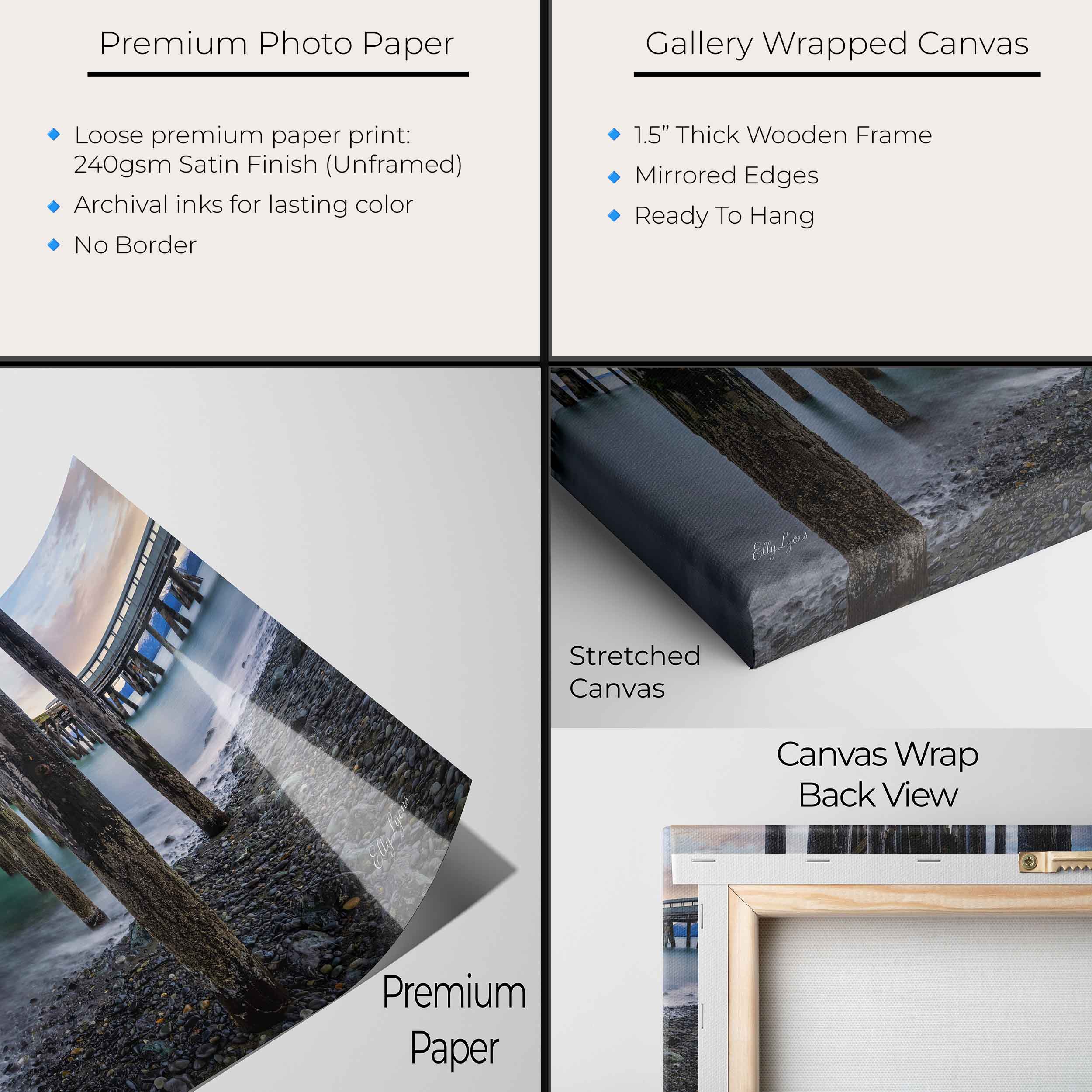 Homer Spit Pier Fine Art Print – Alaska Coastal Wall Decor