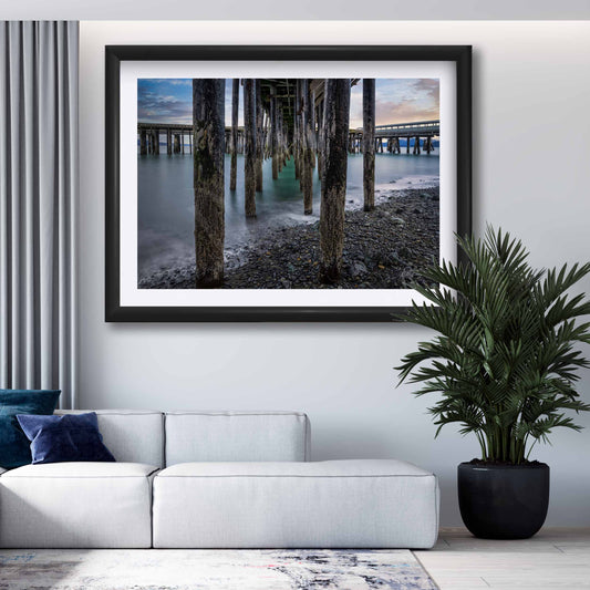 Homer Spit Pier Fine Art Print – Alaska Coastal Wall Decor