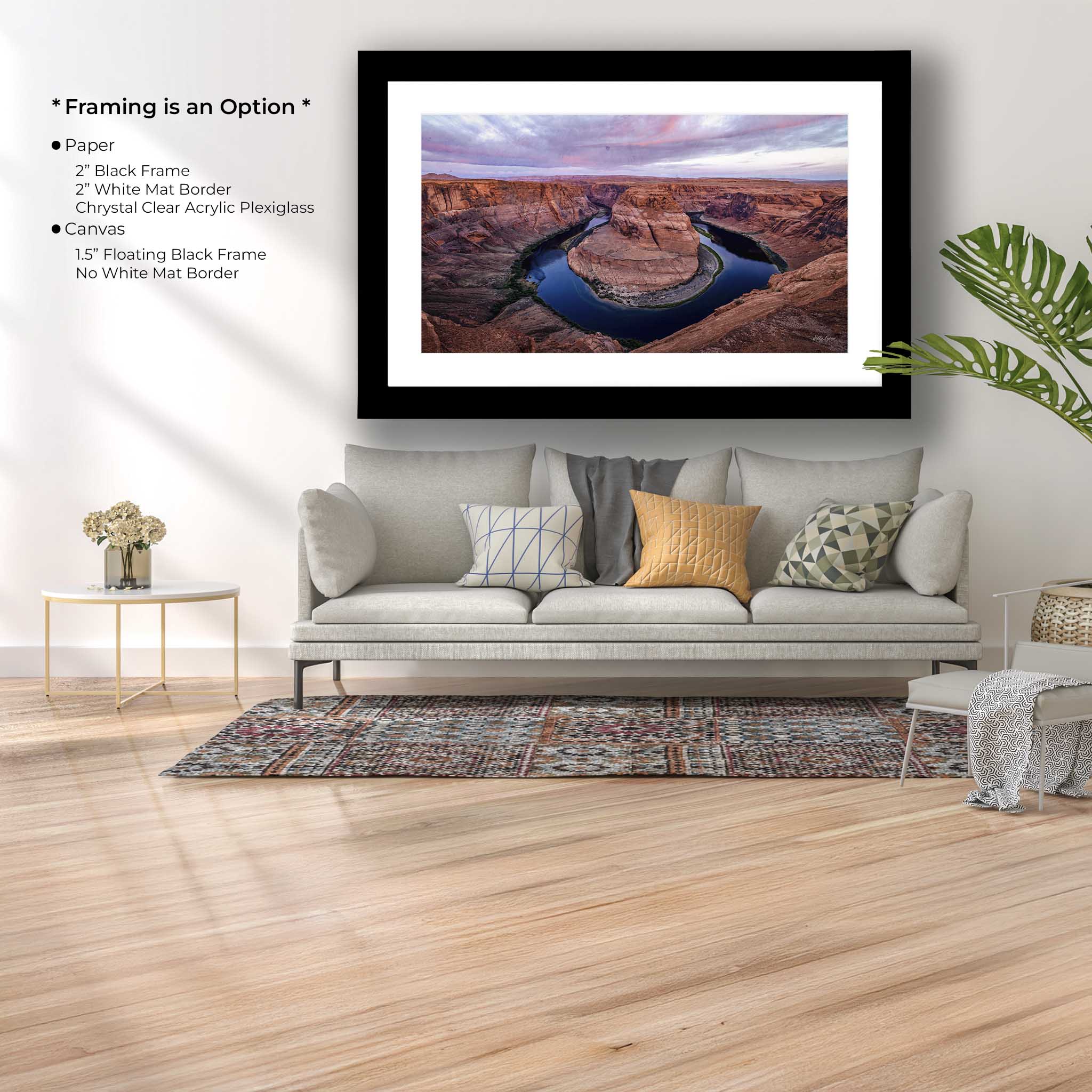 Horseshoe Bend Print - Arizona Landscape Art | Fine Art Landscape Print