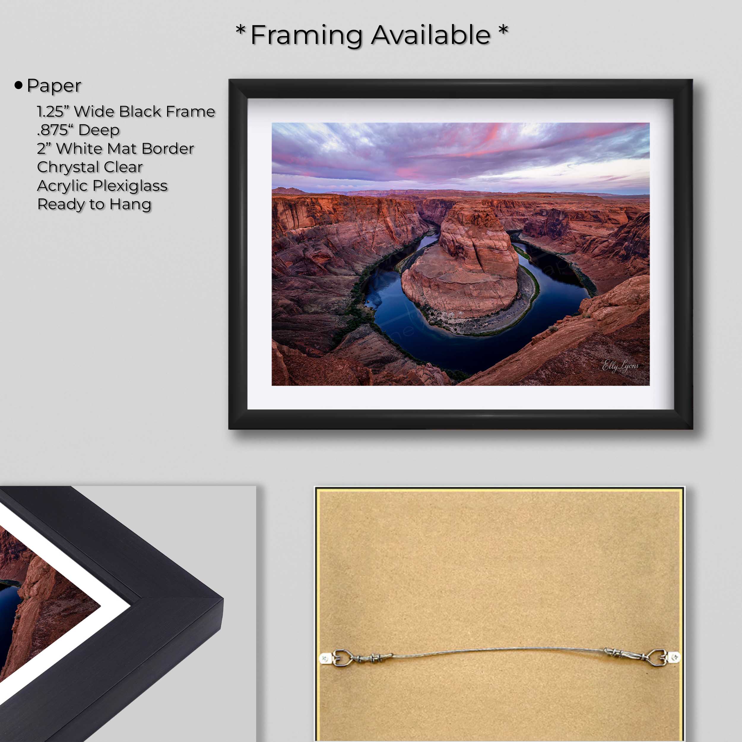 Horseshoe Bend Print - Arizona Landscape Wall Decor
