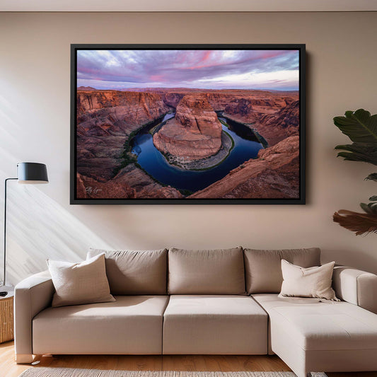 Horseshoe Bend Print - Arizona Landscape Art | Fine Art Landscape Print