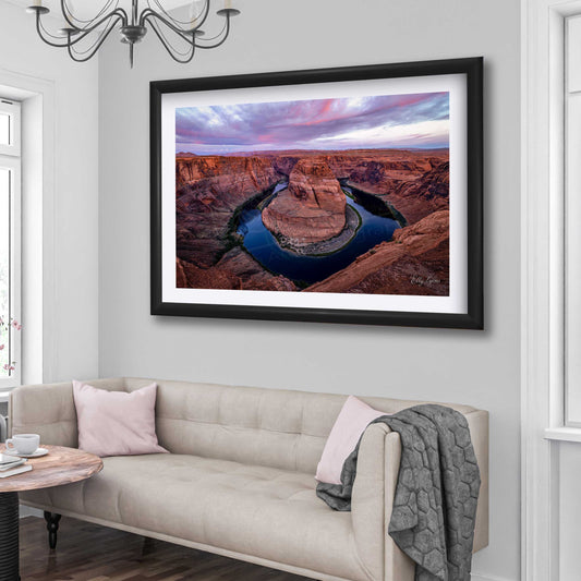 Horseshoe Bend Print - Arizona Landscape Wall Decor