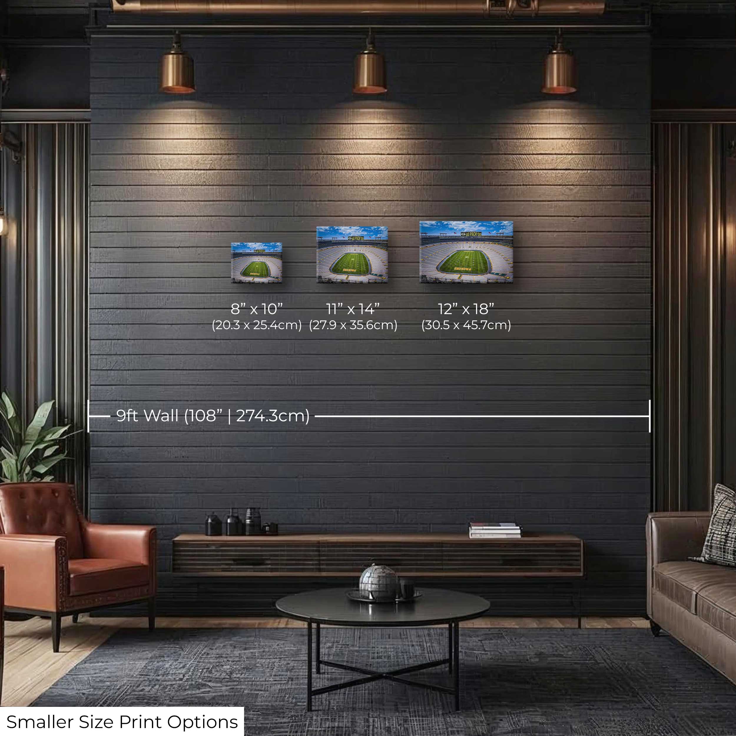 Lambeau Field Print - "Green & Gold Pride"