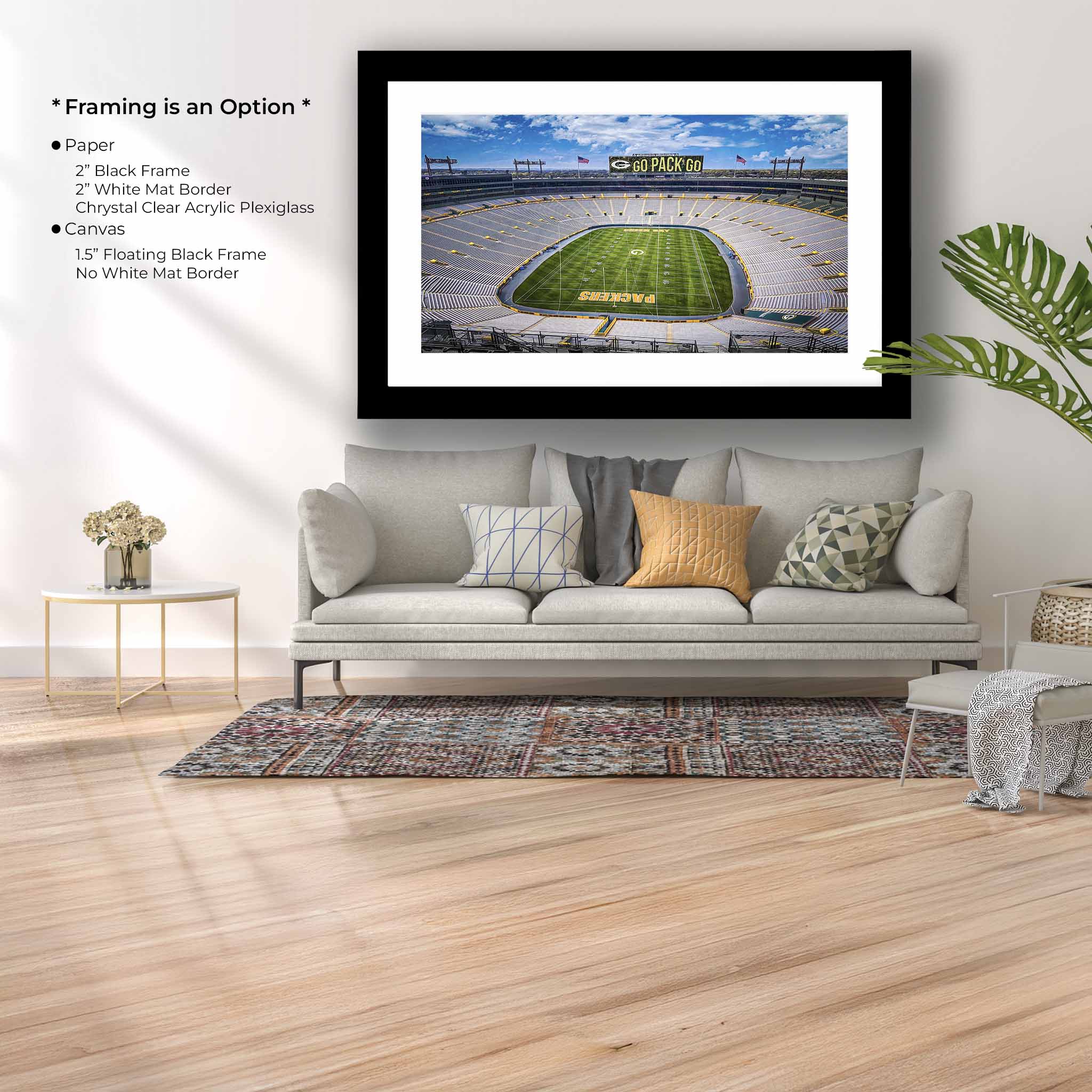 "Lambeau Legacy" - Green and Gold Pride in Green Bay