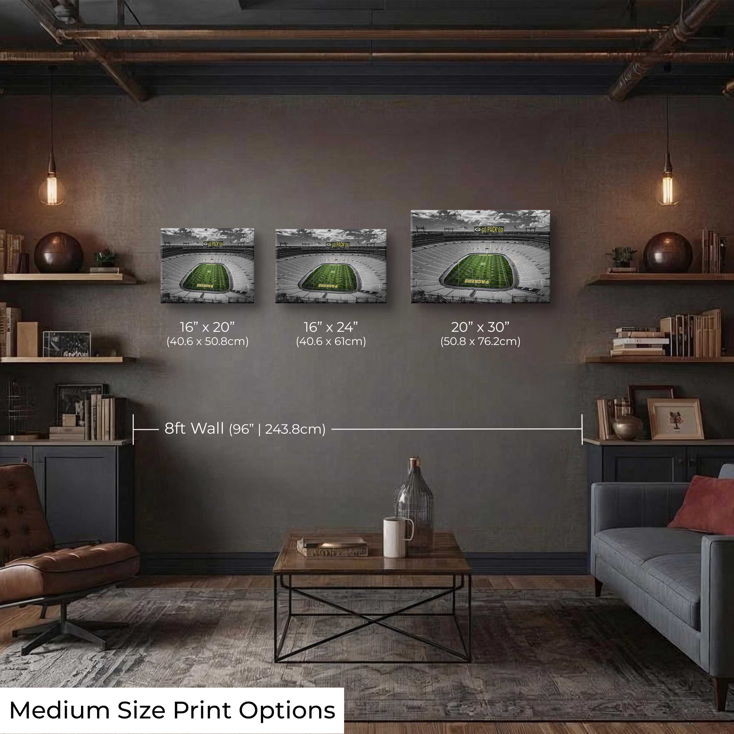 Lambeau Field Print - "Before the Roar"