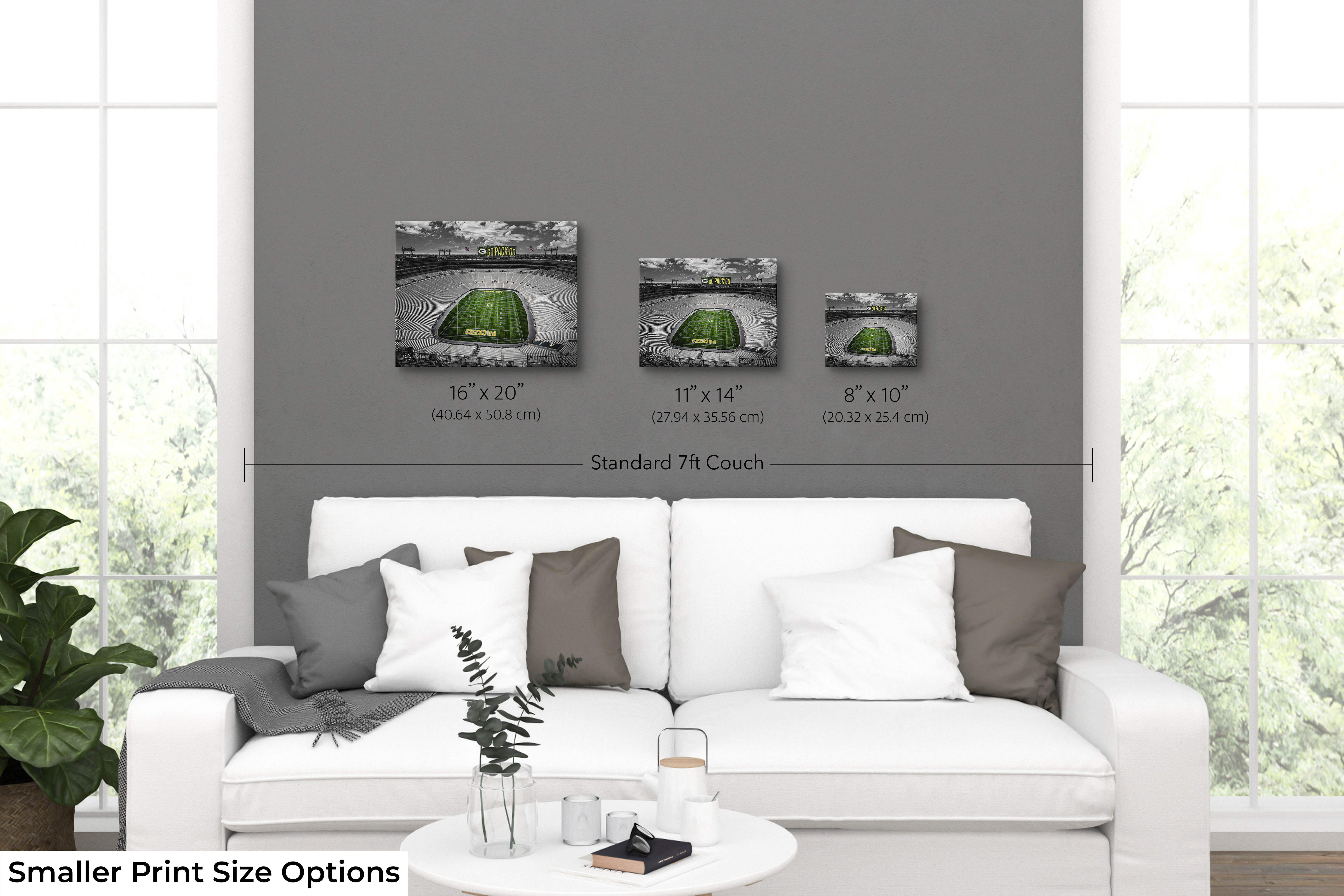 "Before the Roar" - Lambeau Field Print