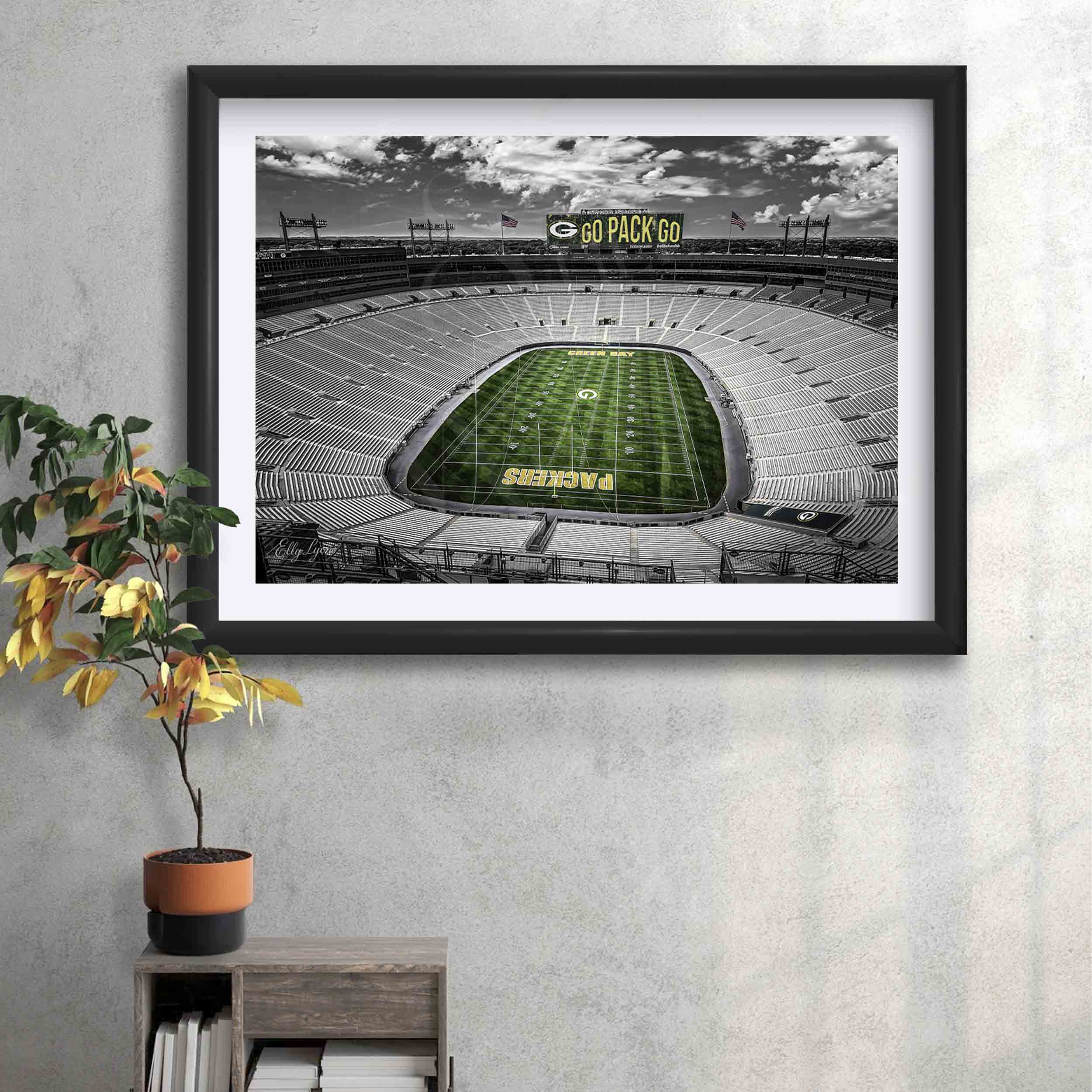 Lambeau Field Print - "Before the Roar"