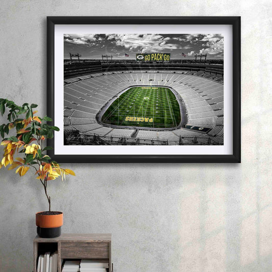 Lambeau Field Print - "Before the Roar"