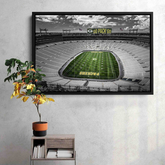 "Before the Roar" - Lambeau Field Print