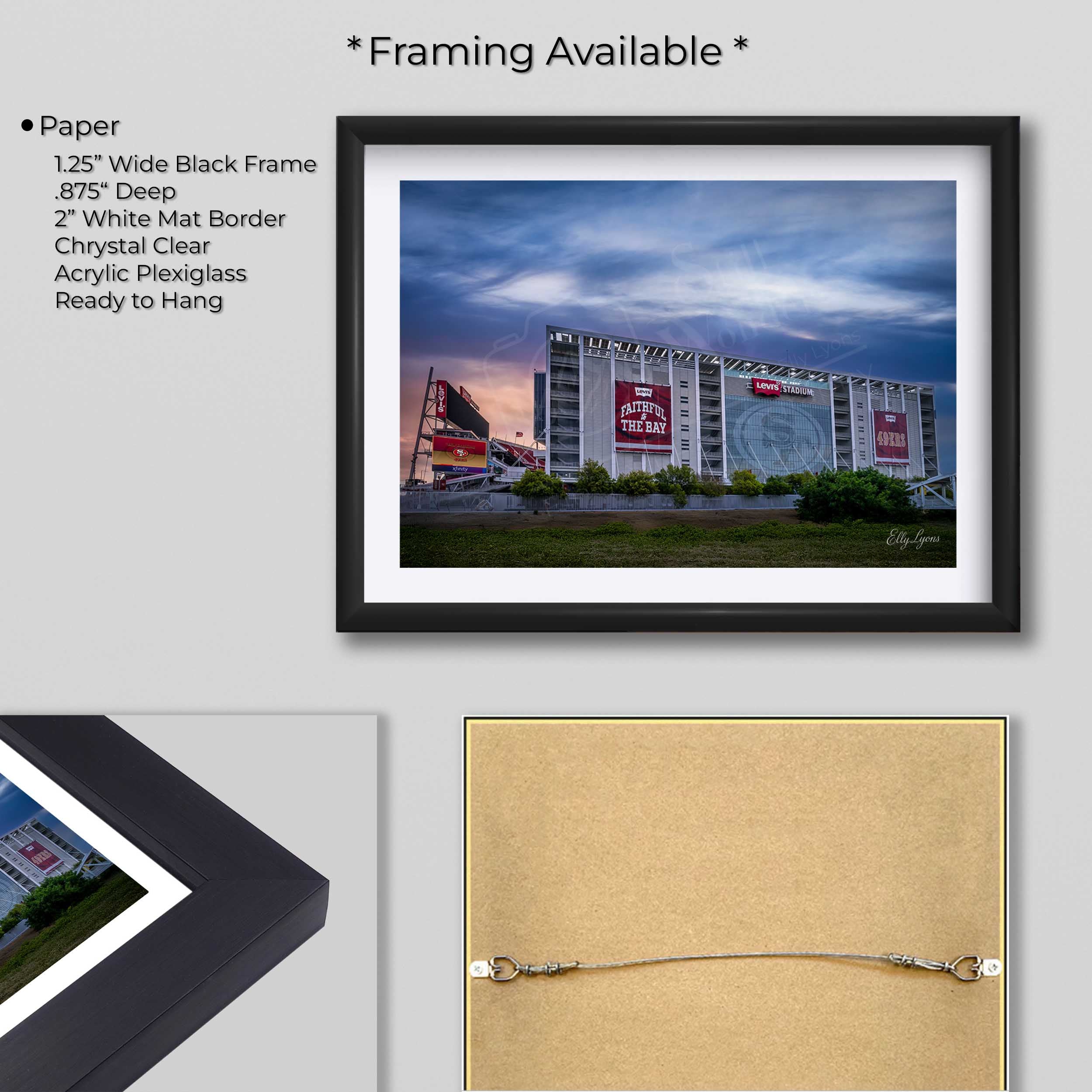 Levi’s Stadium at Dawn Print - "Faithful Horizon"