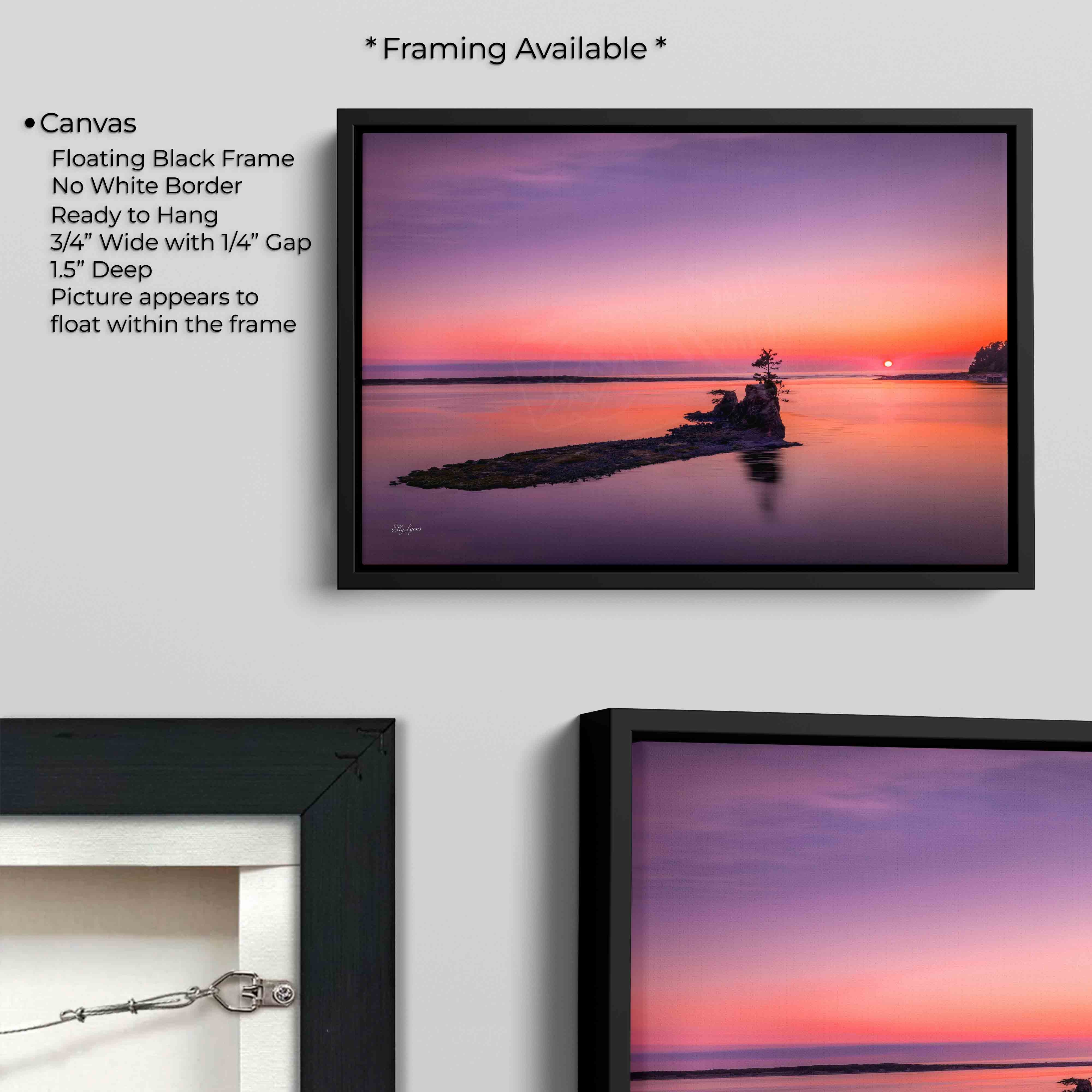 Pacific Northwest Sunset Print - “Unshaken”