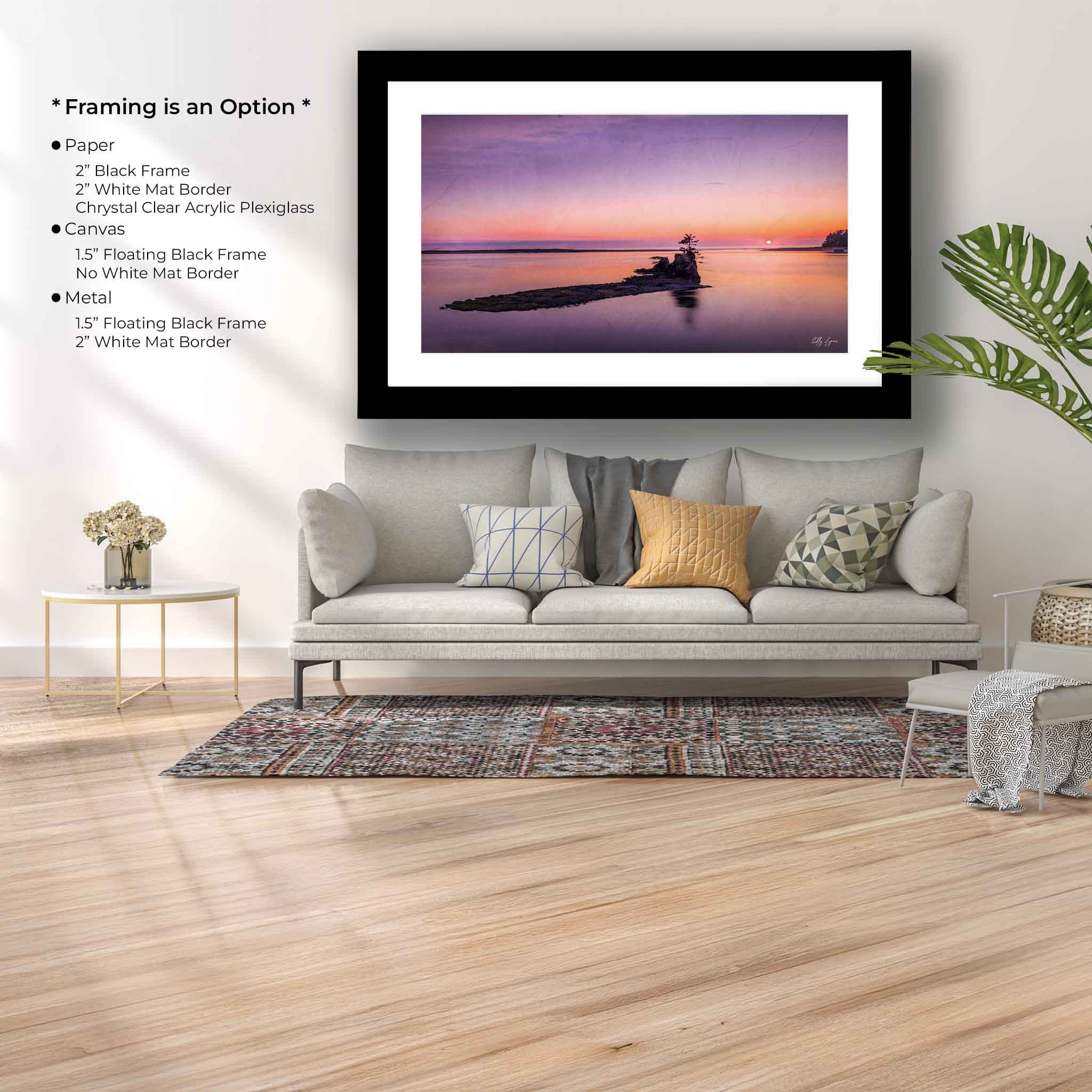 “Unshaken” – Sunset Fine Art Print from the Pacific Northwest