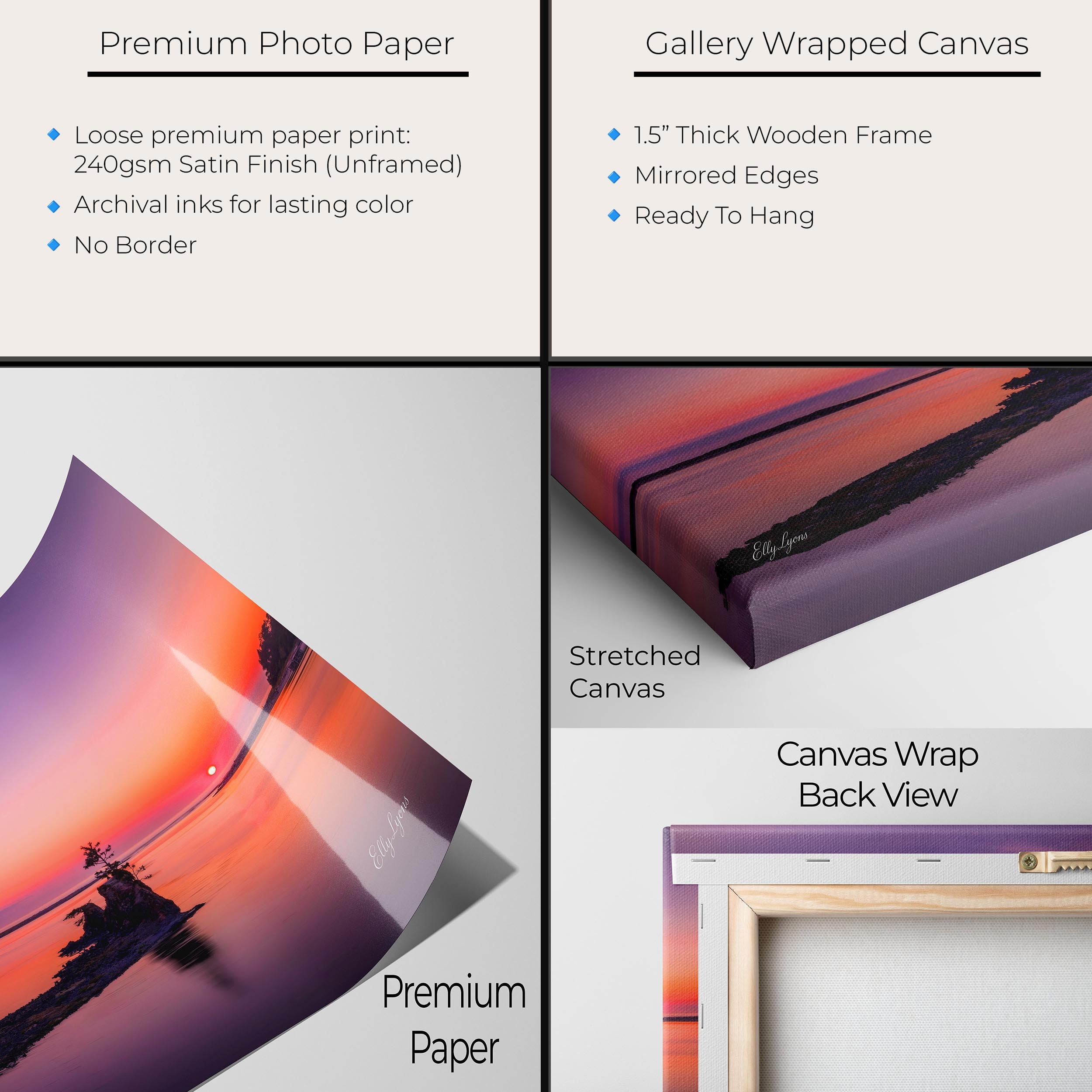 “Unshaken” – Sunset Fine Art Print from the Pacific Northwest