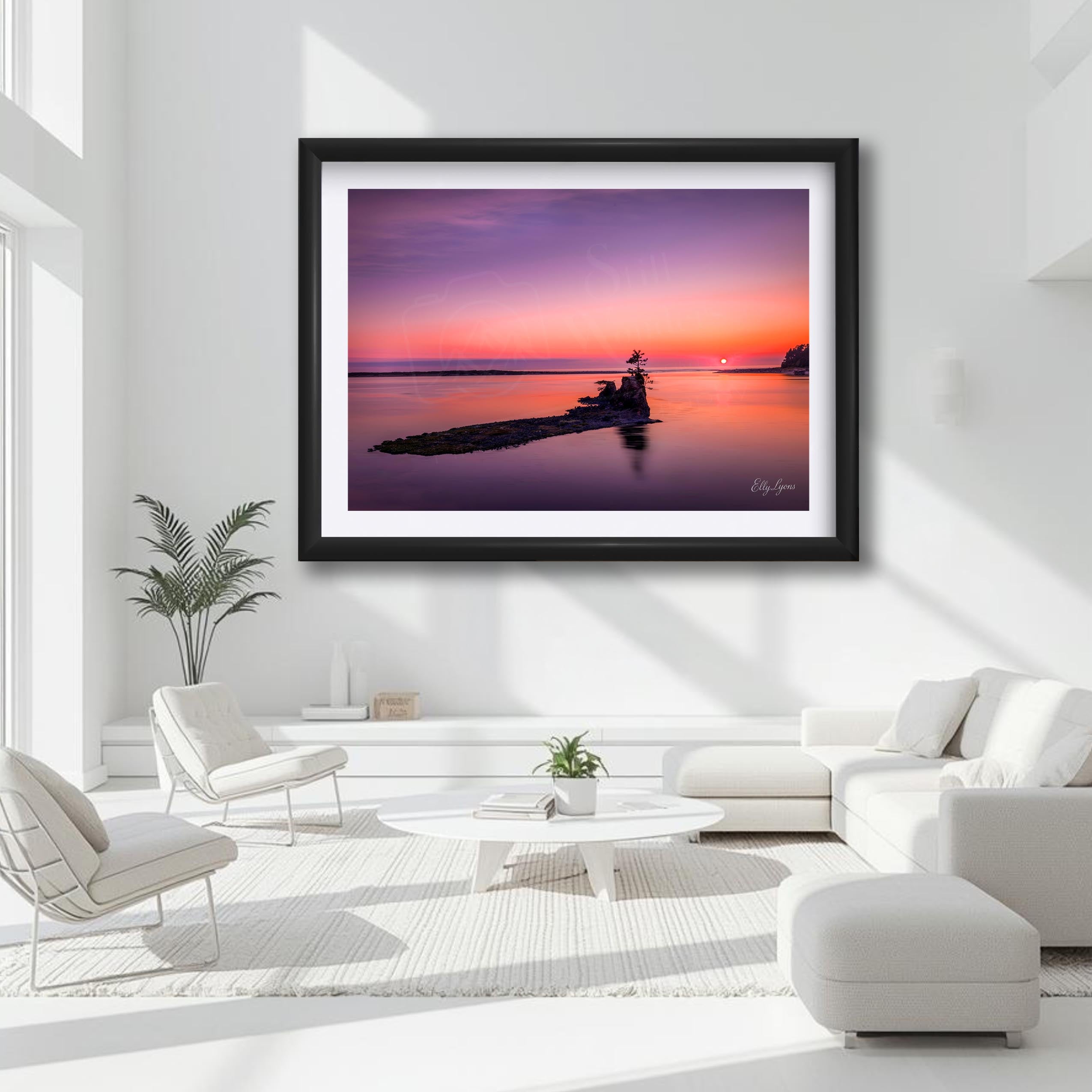 Pacific Northwest Sunset Print - “Unshaken”