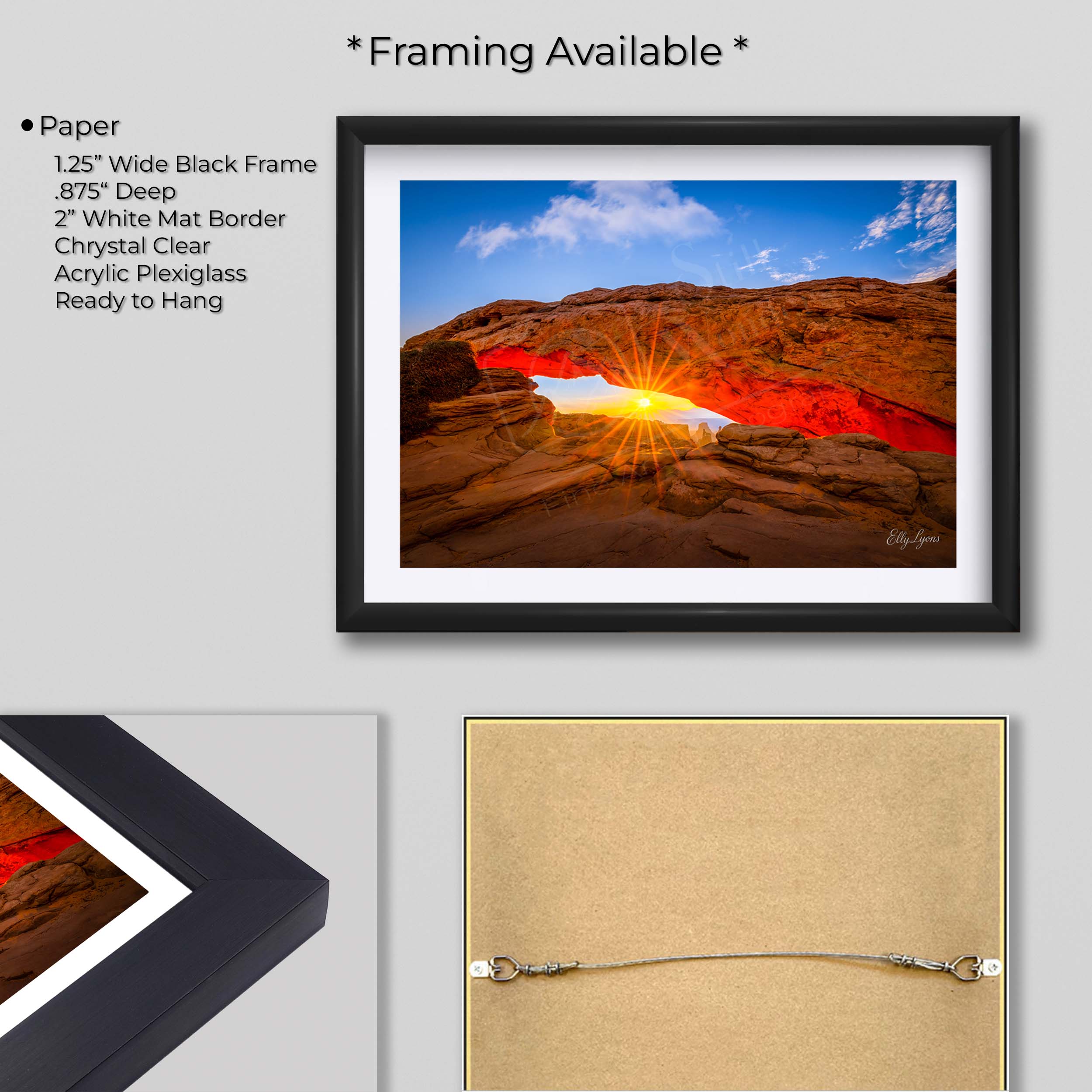 Mesa Arch Sunrise Print - "The Dawn Keeper"