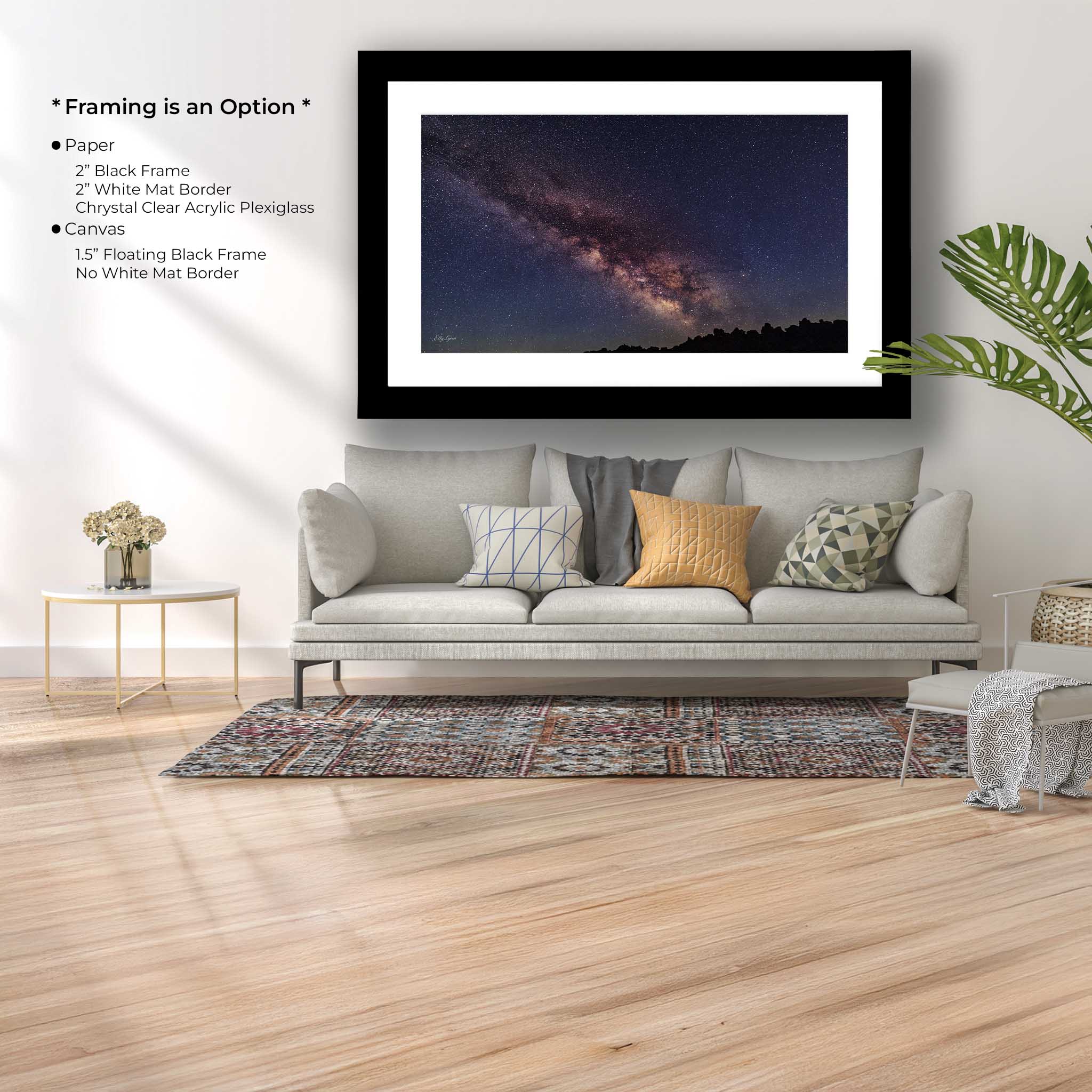 "Written in the Heavens" - Milky Way Stars Print at Craters of The Moon National Monument