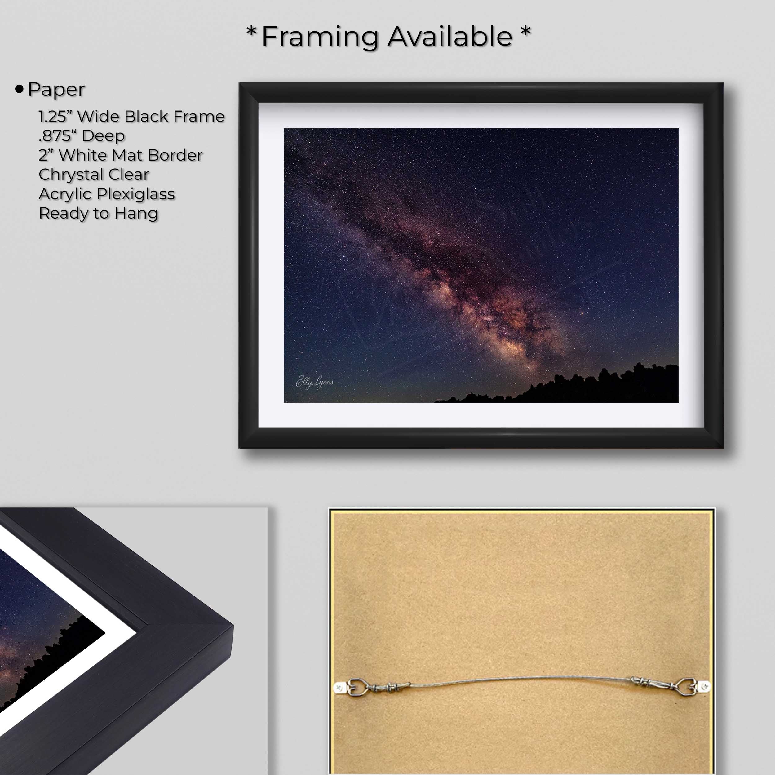 Milky Way Stars Print - "Written in the Heavens"