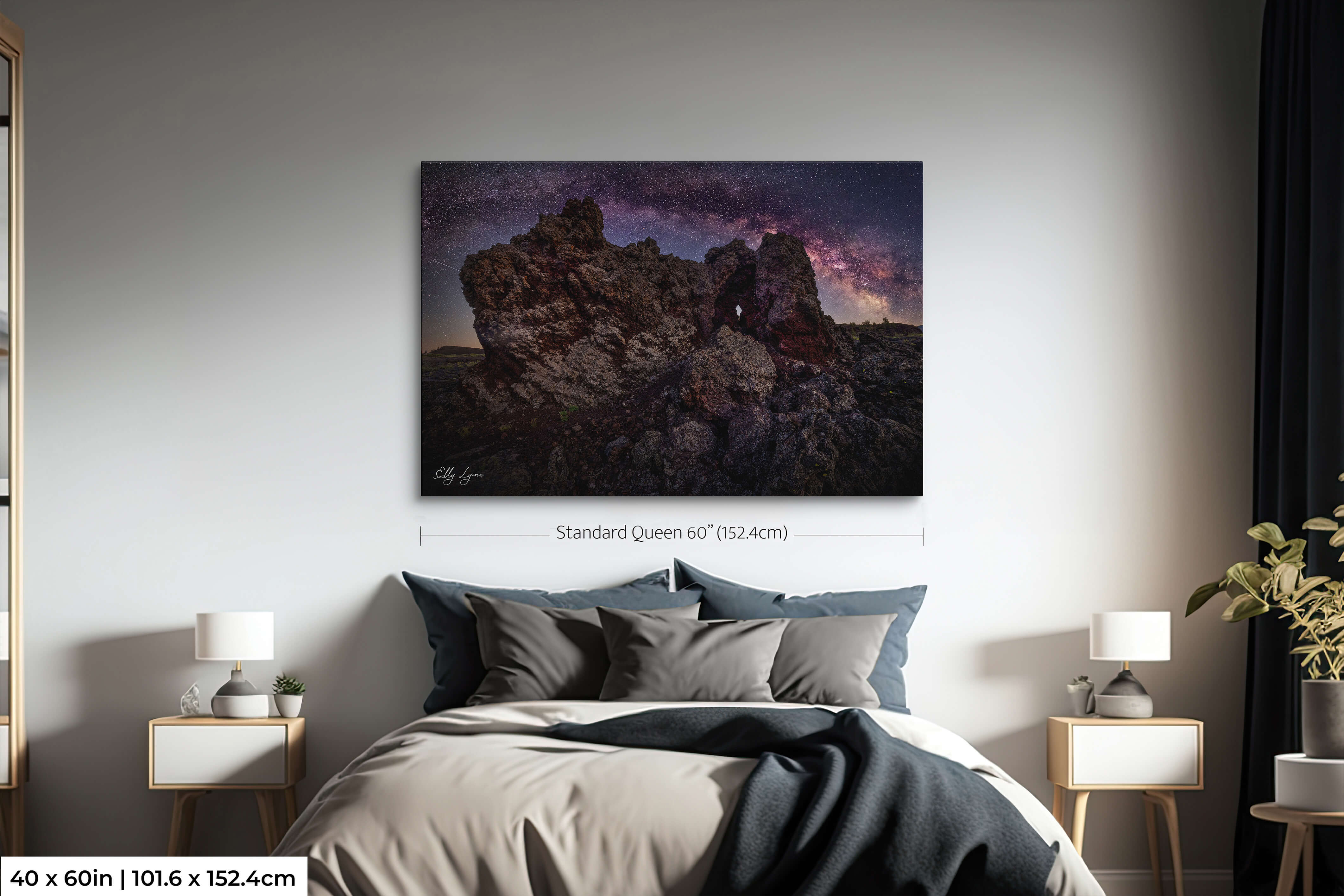 "The Rock and The Reach" - Milky Way Stars Print at Craters of The Moon National Monument