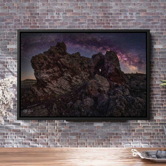 "The Rock and The Reach" - Milky Way Stars Print at Craters of The Moon National Monument