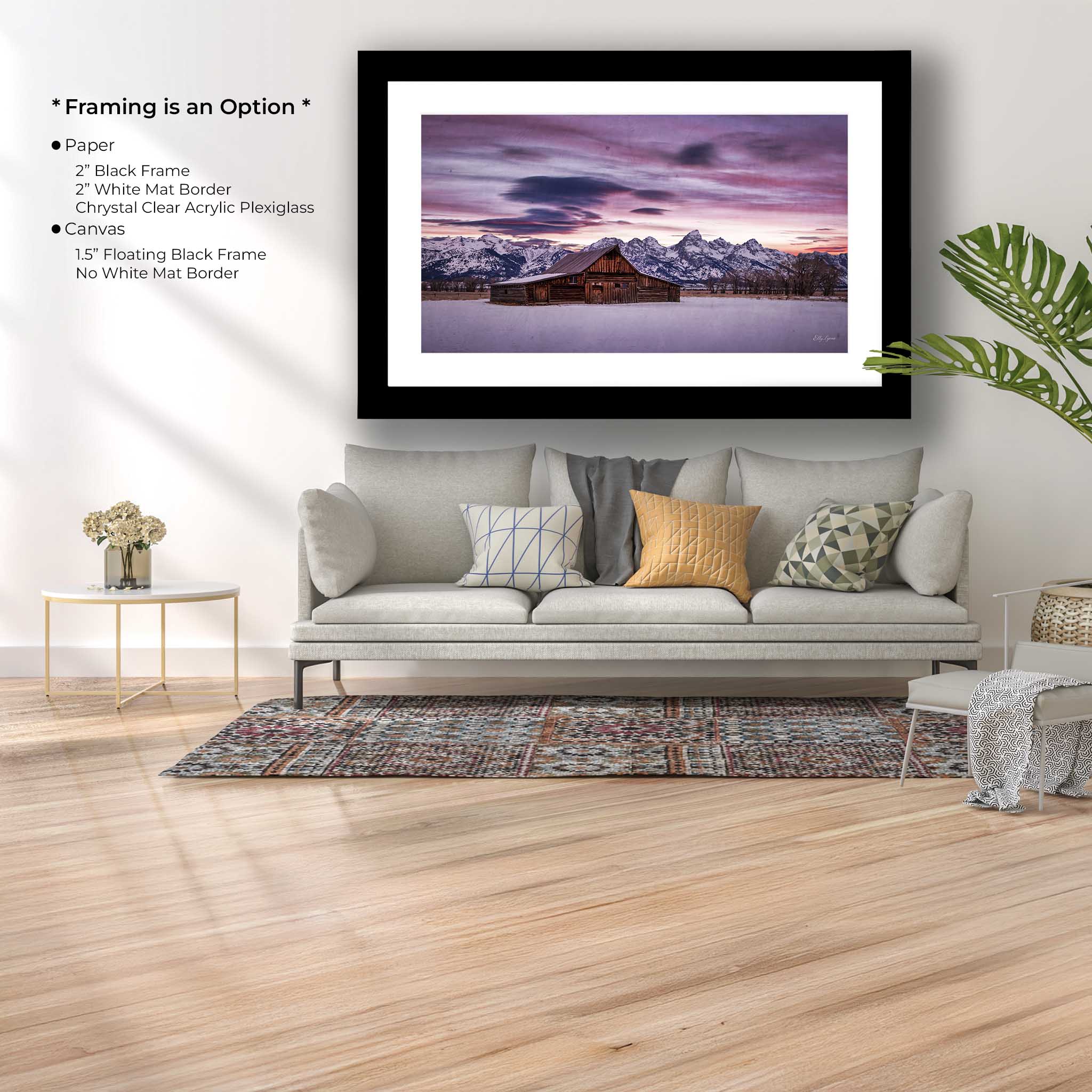 "Promise of a New Day" - Moulton Barn and Tetons in God’s Splendor