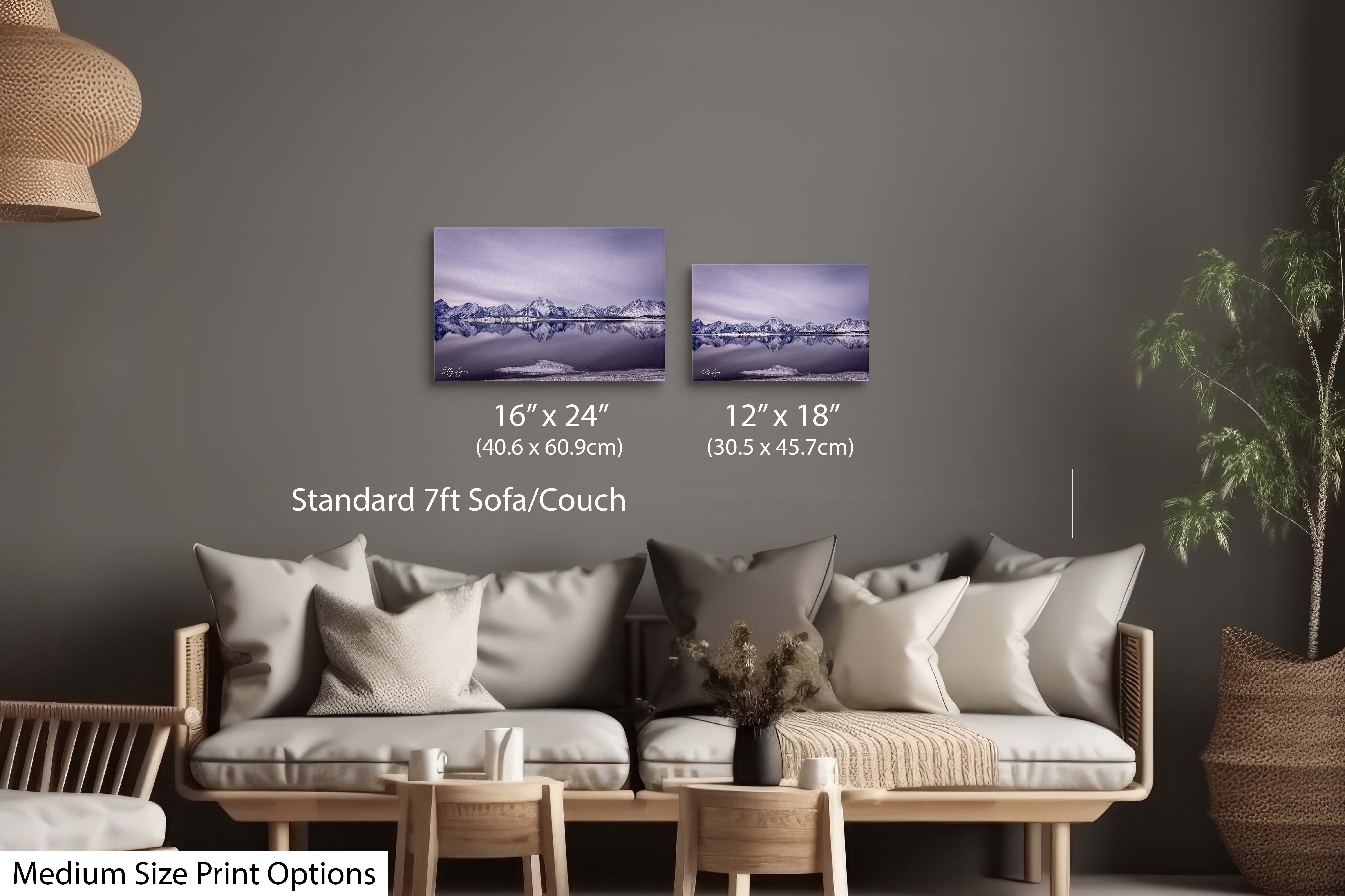 "Refined by Stillness" - Grand Teton National Park | Mountain Reflections Fine Art Print
