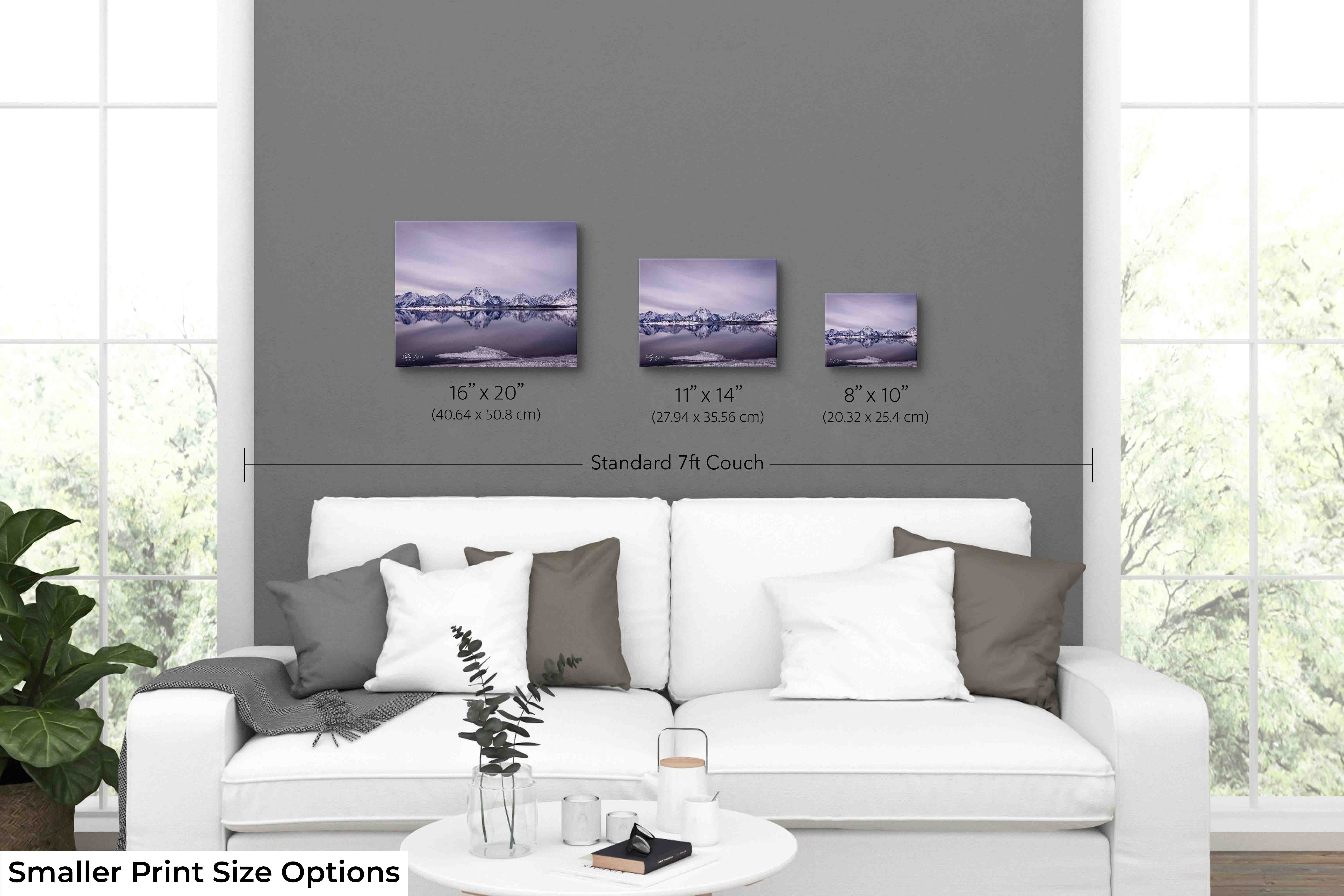 "Refined by Stillness" - Grand Teton National Park | Mountain Reflections Fine Art Print