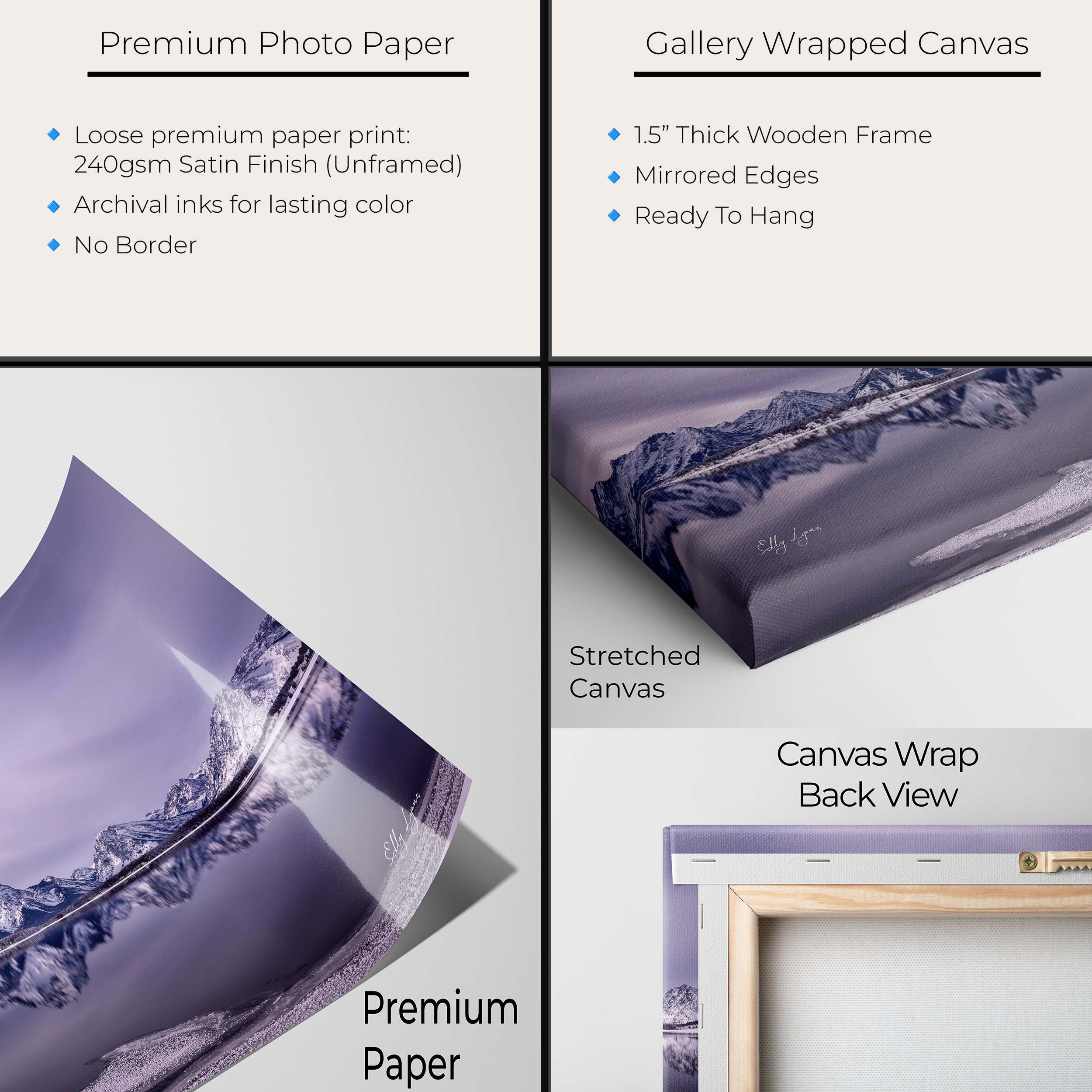 "Refined by Stillness" - Grand Teton National Park | Mountain Reflections Fine Art Print