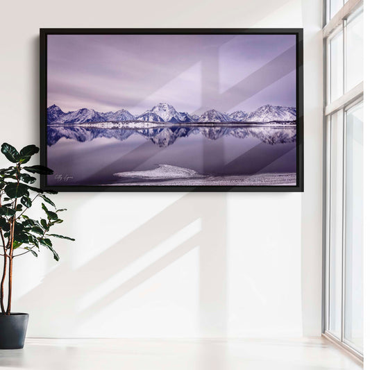"Refined by Stillness" - Grand Teton National Park | Mountain Reflections Fine Art Print