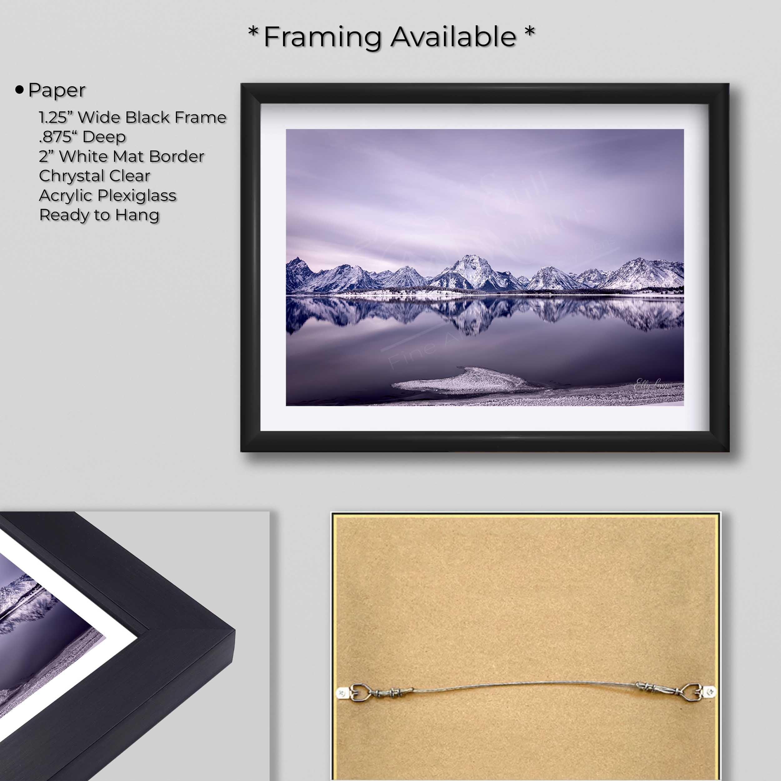 Grand Teton National Park Print - "Refined by Stillness"