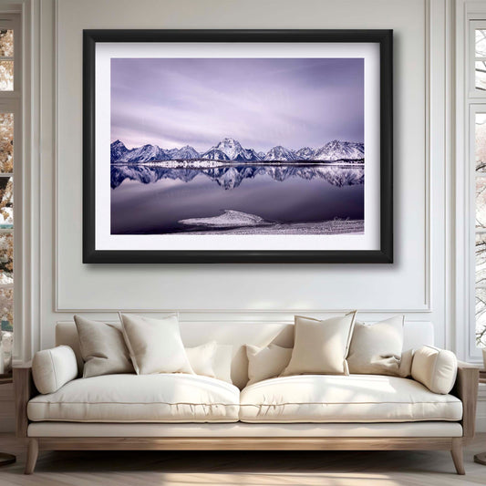 Grand Teton National Park Print - "Refined by Stillness"