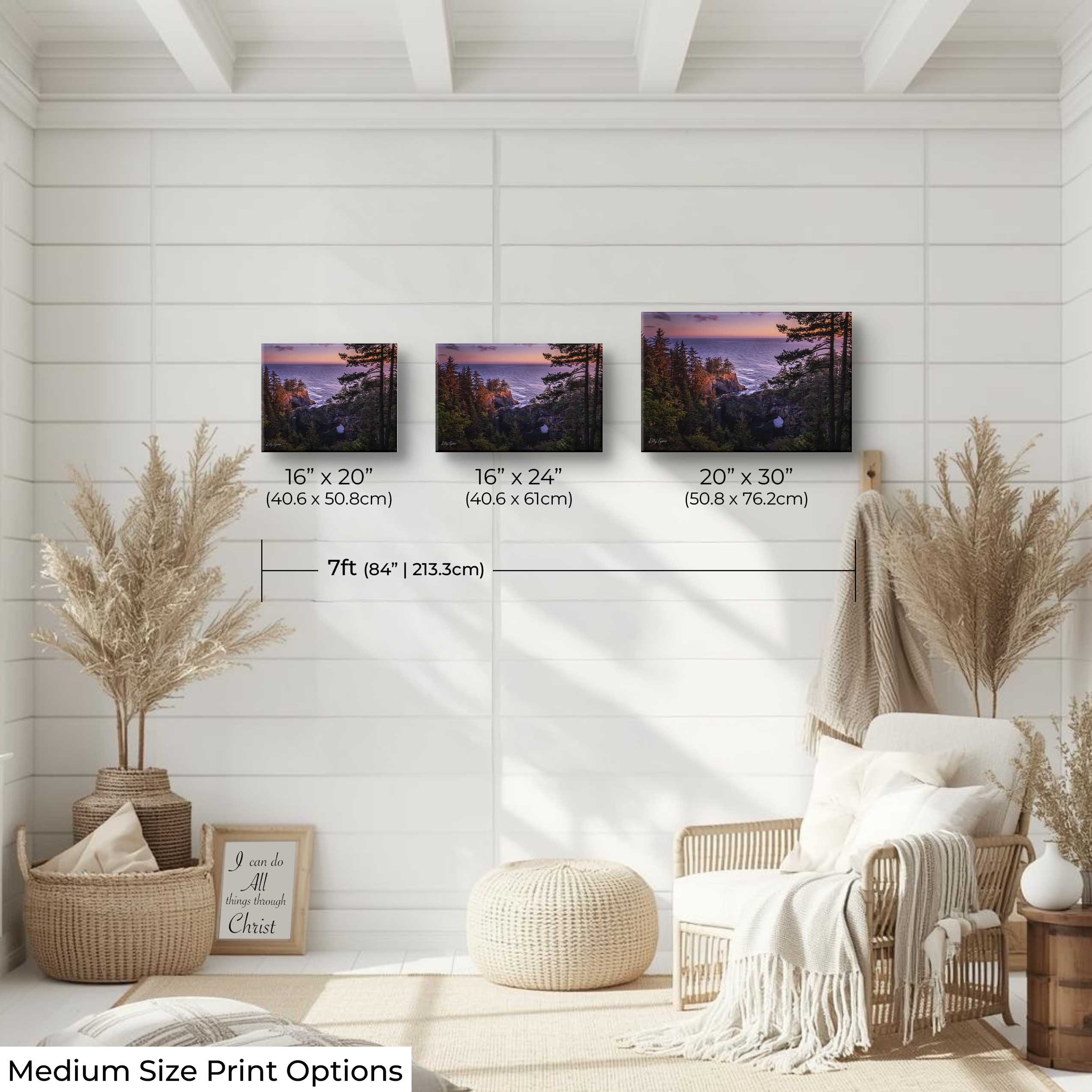 "Where Glory Dwells"- Natural Bridges Pacific Northwest Print