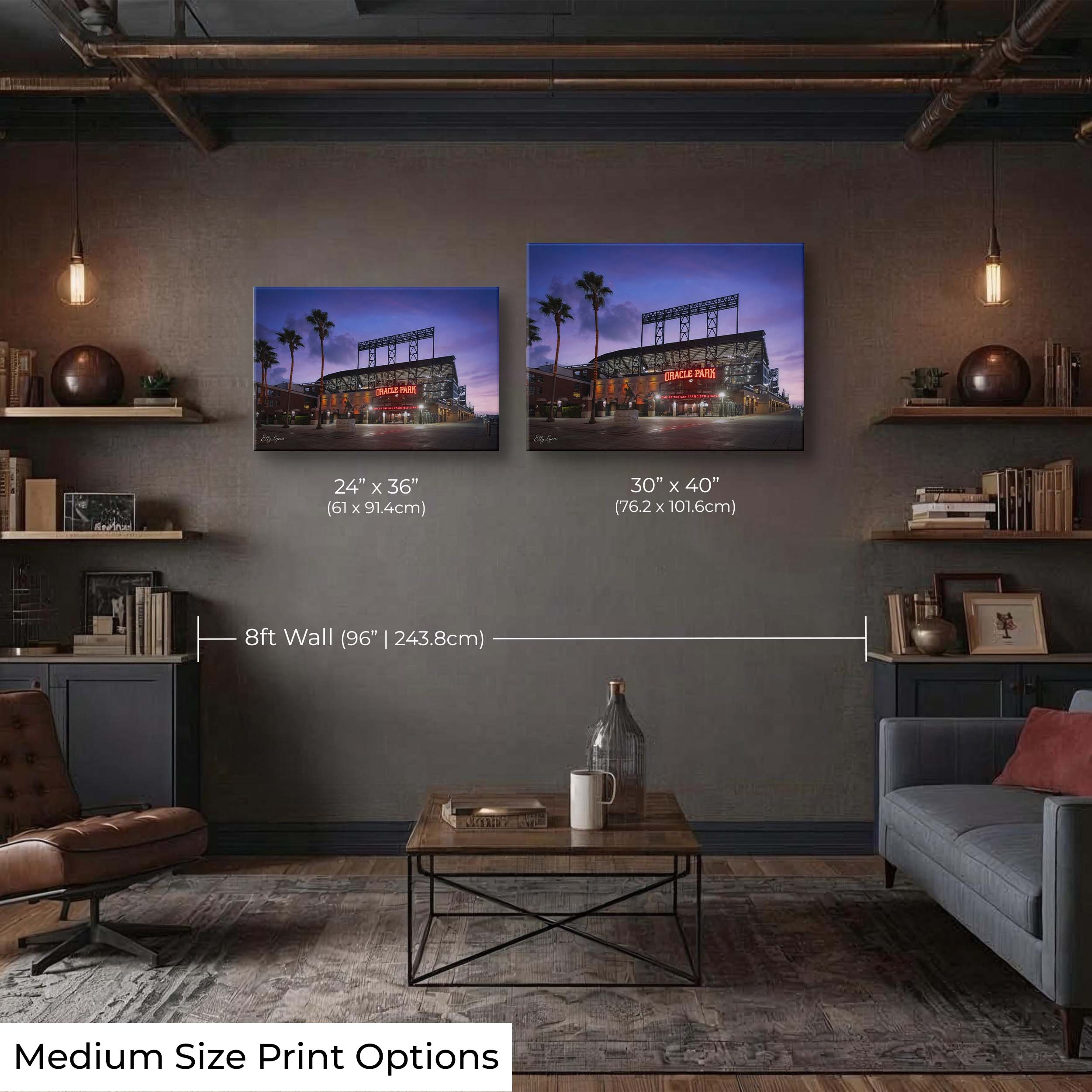 Oracle Park Fine Art Print – San Francisco Giants Stadium