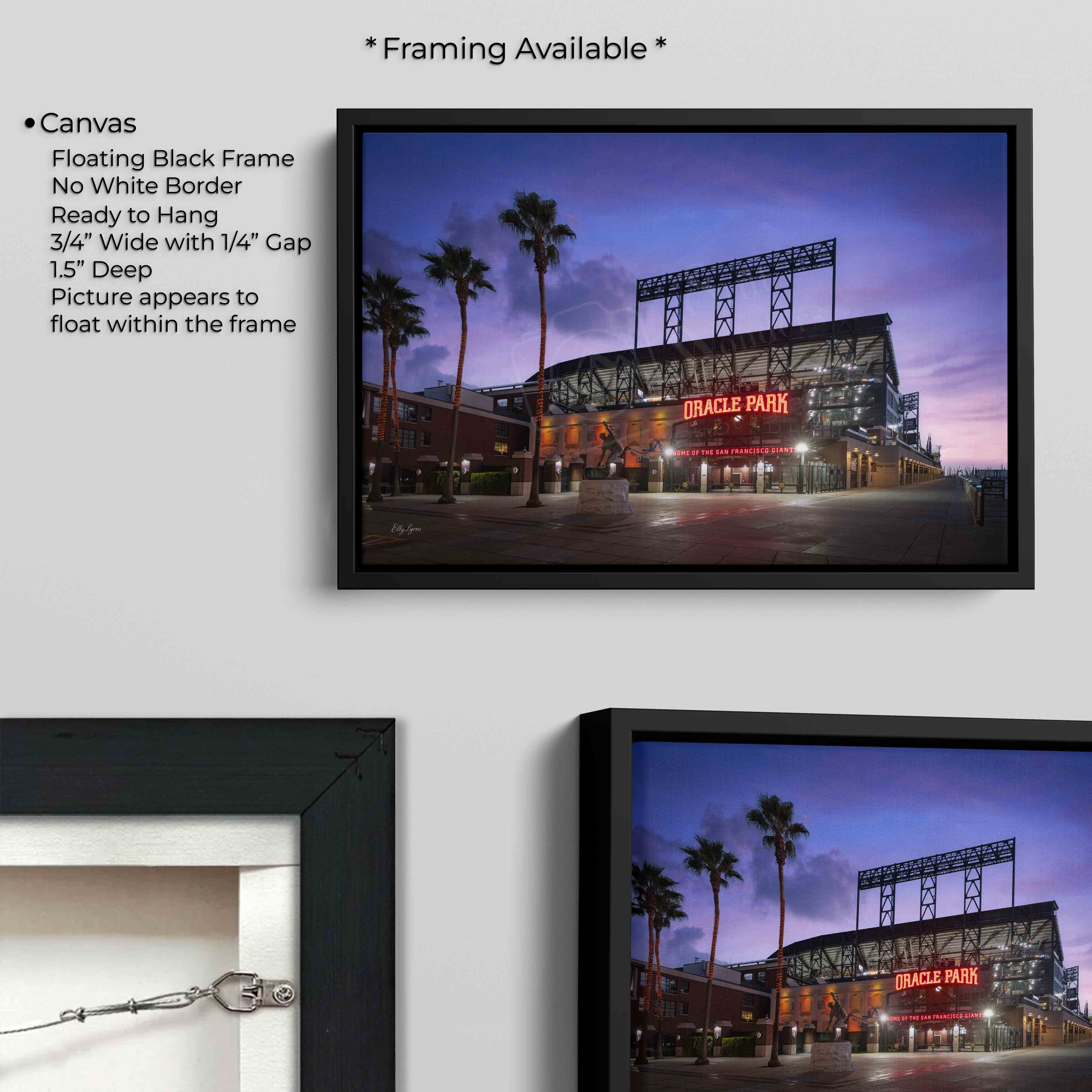 Oracle Park Fine Art Print – San Francisco Giants Stadium