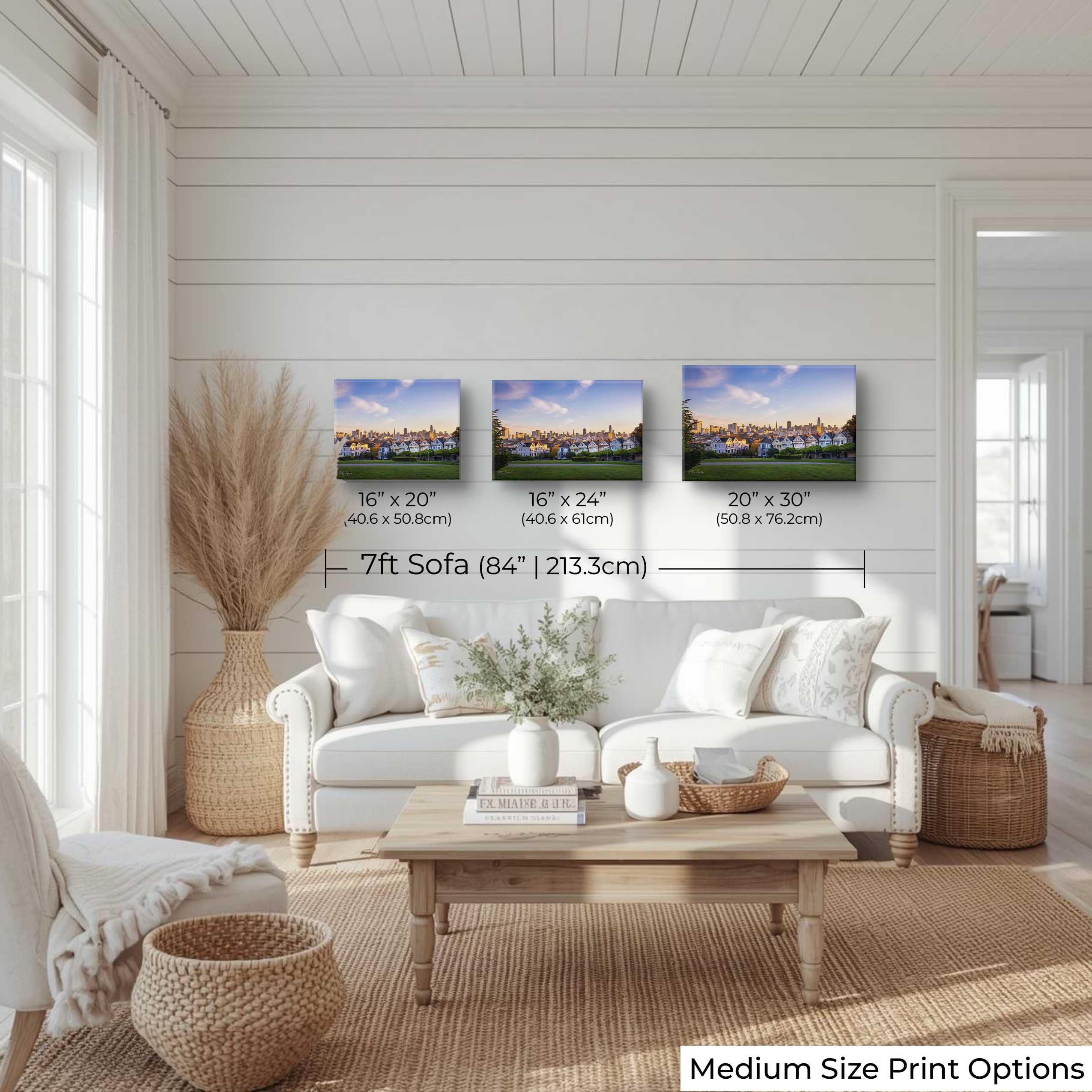 Painted Ladies Fine Art Print – Alamo Square San Francisco Wall Decor