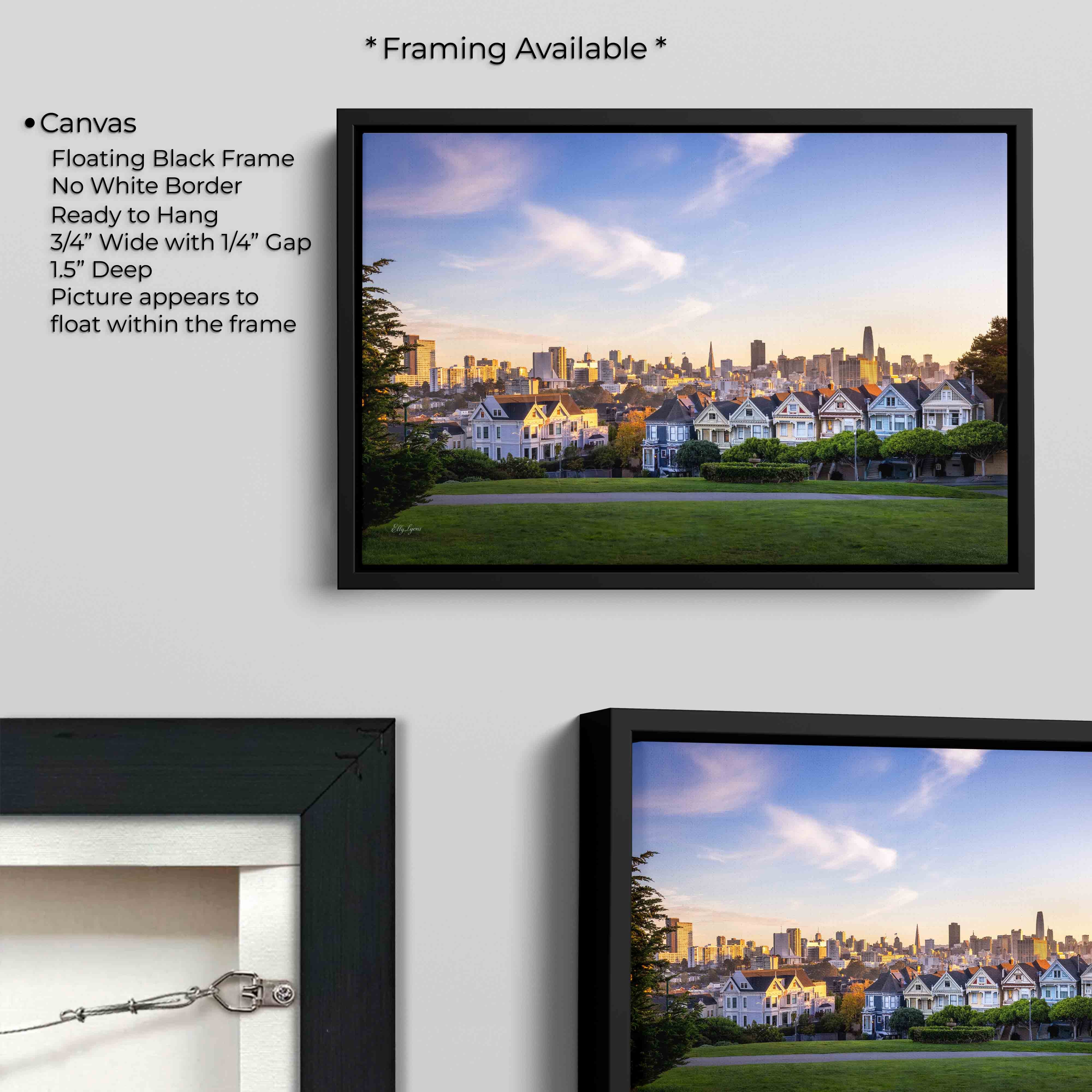 Painted Ladies Fine Art Print – Alamo Square San Francisco Wall Decor