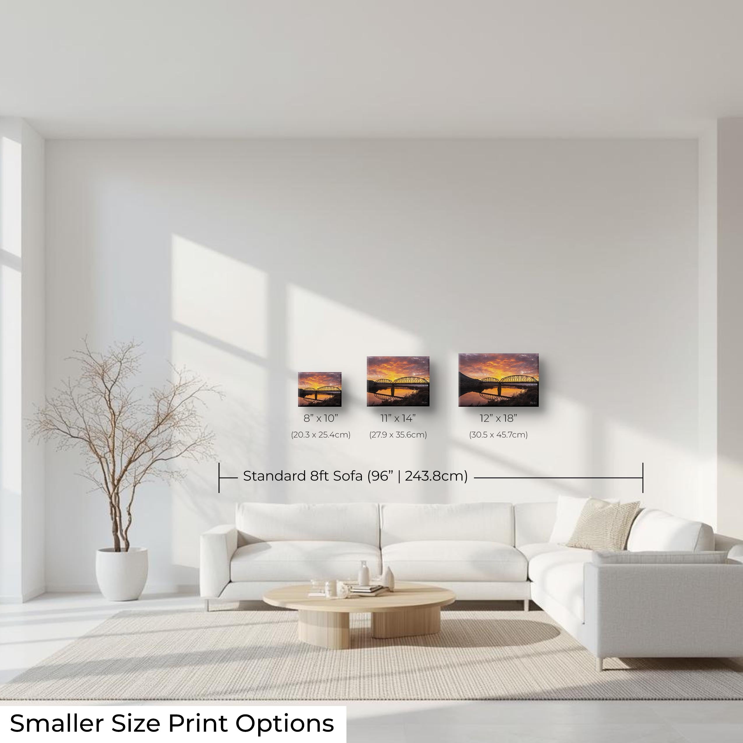 Guffy Bridge Melba Idaho Print - "The Way Across"