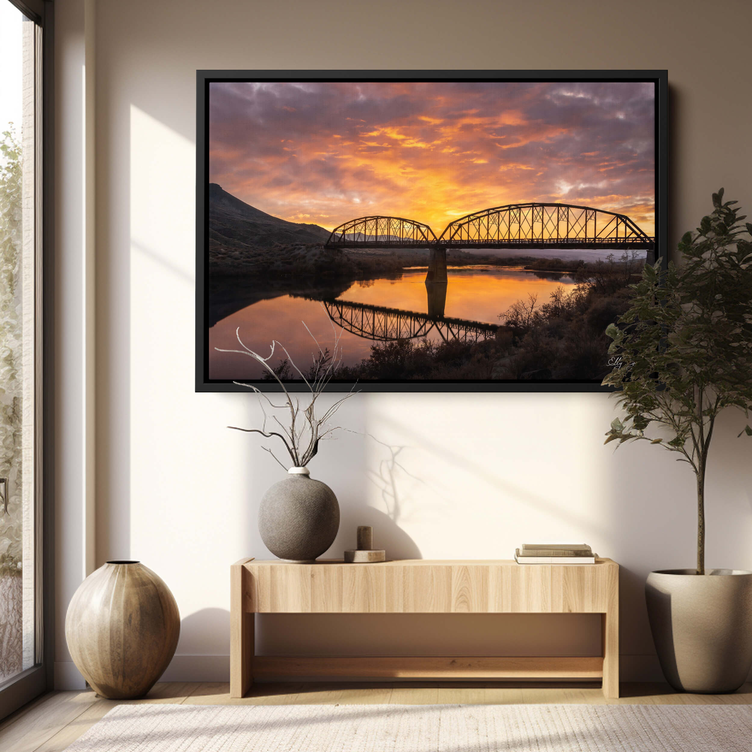 "The Way Across" - Railroad Bridge at Celebration Park